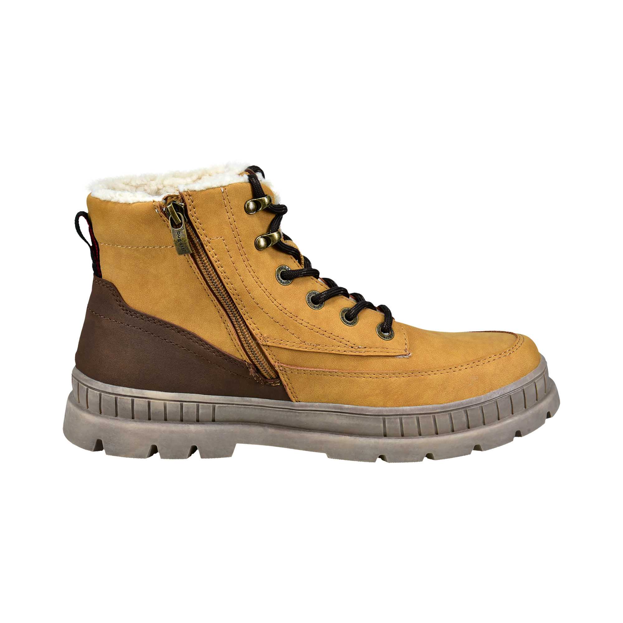 bugatti Winterboots  Plateauboots, Schnürboots mit Plateausohle