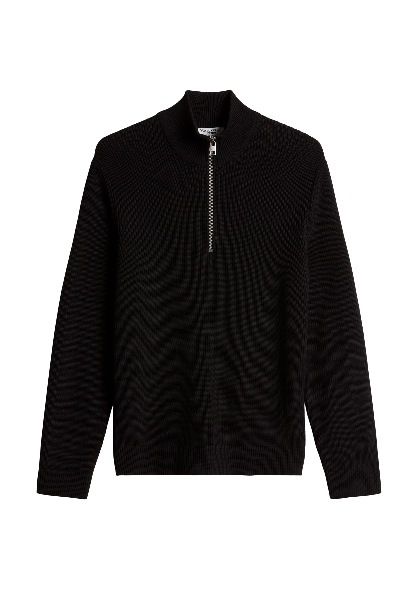 Marc O'Polo DENIM Troyer relaxed fit aus reiner Bio-Baumwolle