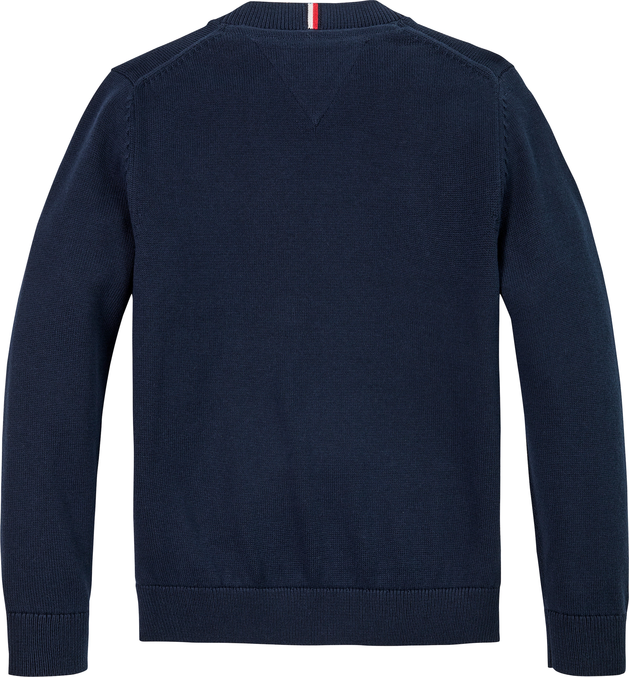 Tommy Hilfiger Strickpullover »MONOTYPE 1985 REG SWEATER«, mit Logoschriftzug