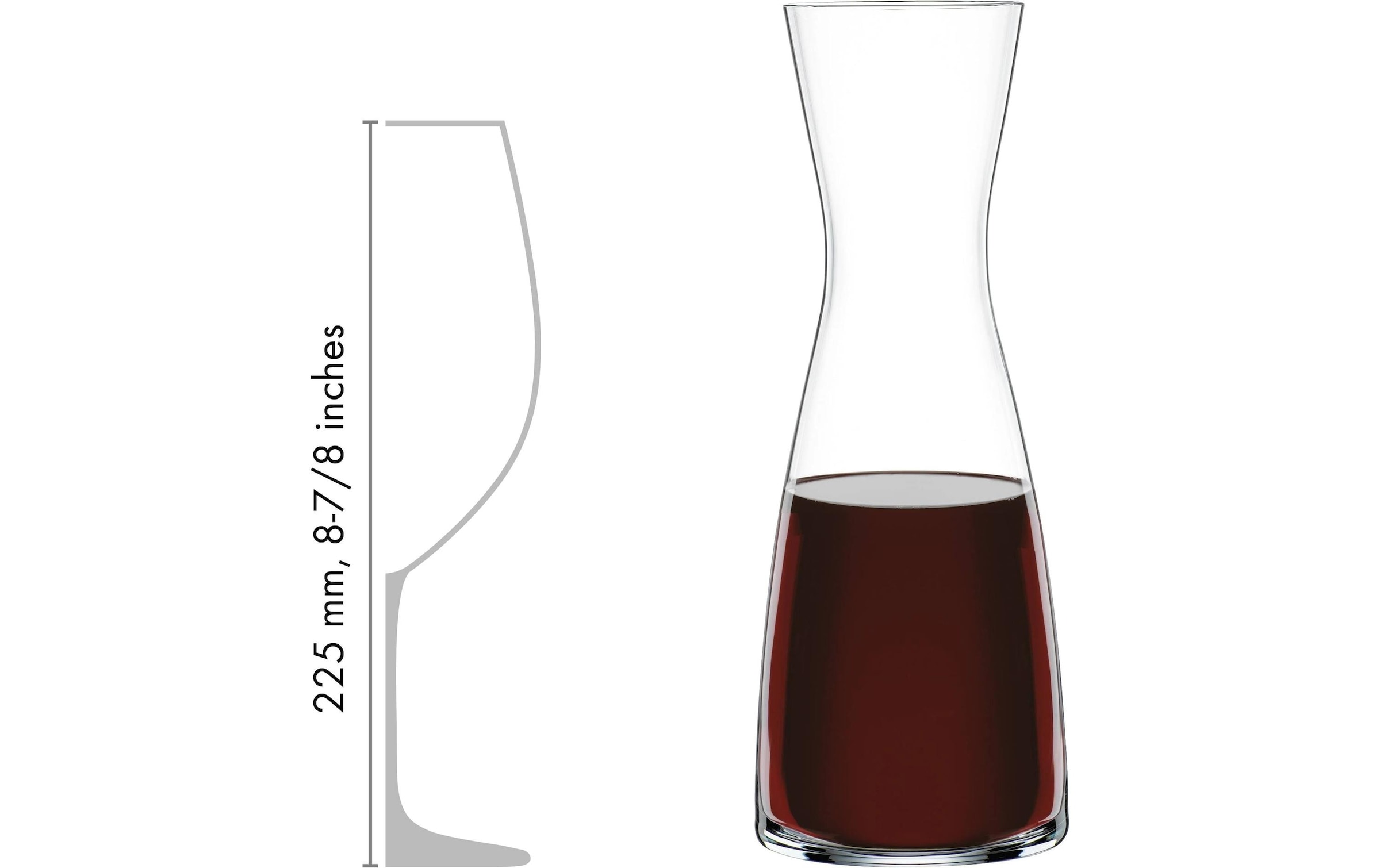 Eulenspiegel Karaffe »Spiegelau Karaffe Classic Bar 1 l, Transparent«