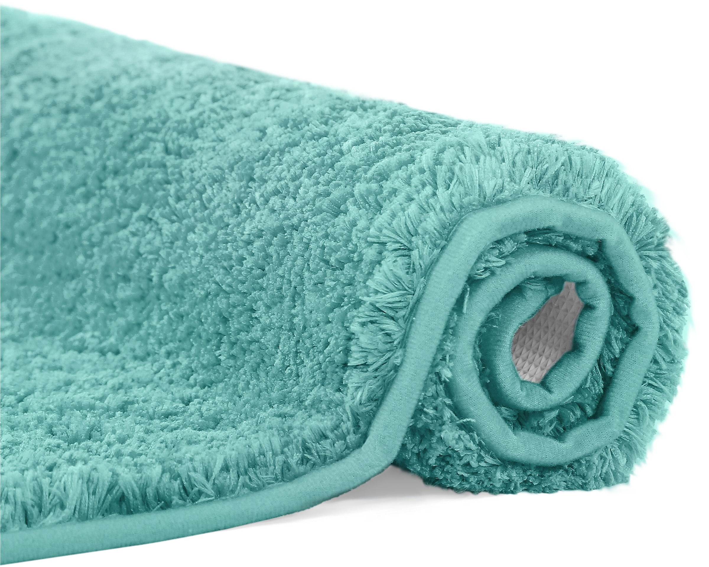 my home Badematte »Juna, Badteppich«, rutschhemmend beschichtet, fussbodenheizungsgeeignet-strapazierfähig, besonders weich, Badematten, unifarben