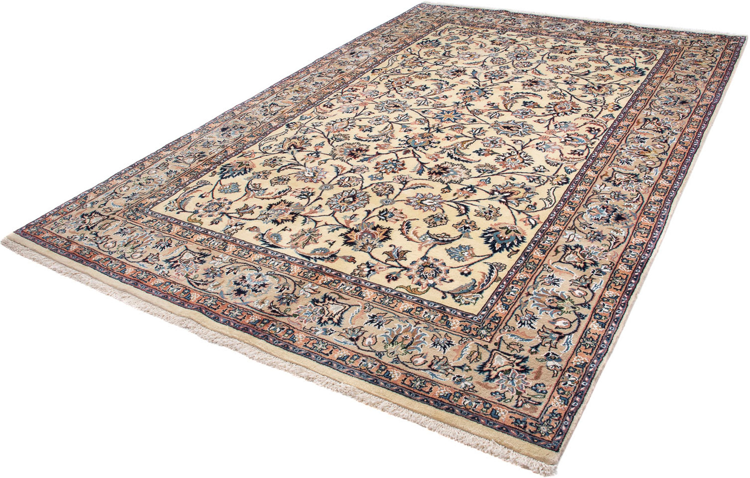 Image of morgenland Orientteppich »Perser - Classic - 295 x 200 cm - beige«, rechteckig, 10 mm Höhe, Wohnzimmer, Handgeknüpft, Einzelstück mit Zertifikat bei Ackermann Versand Schweiz