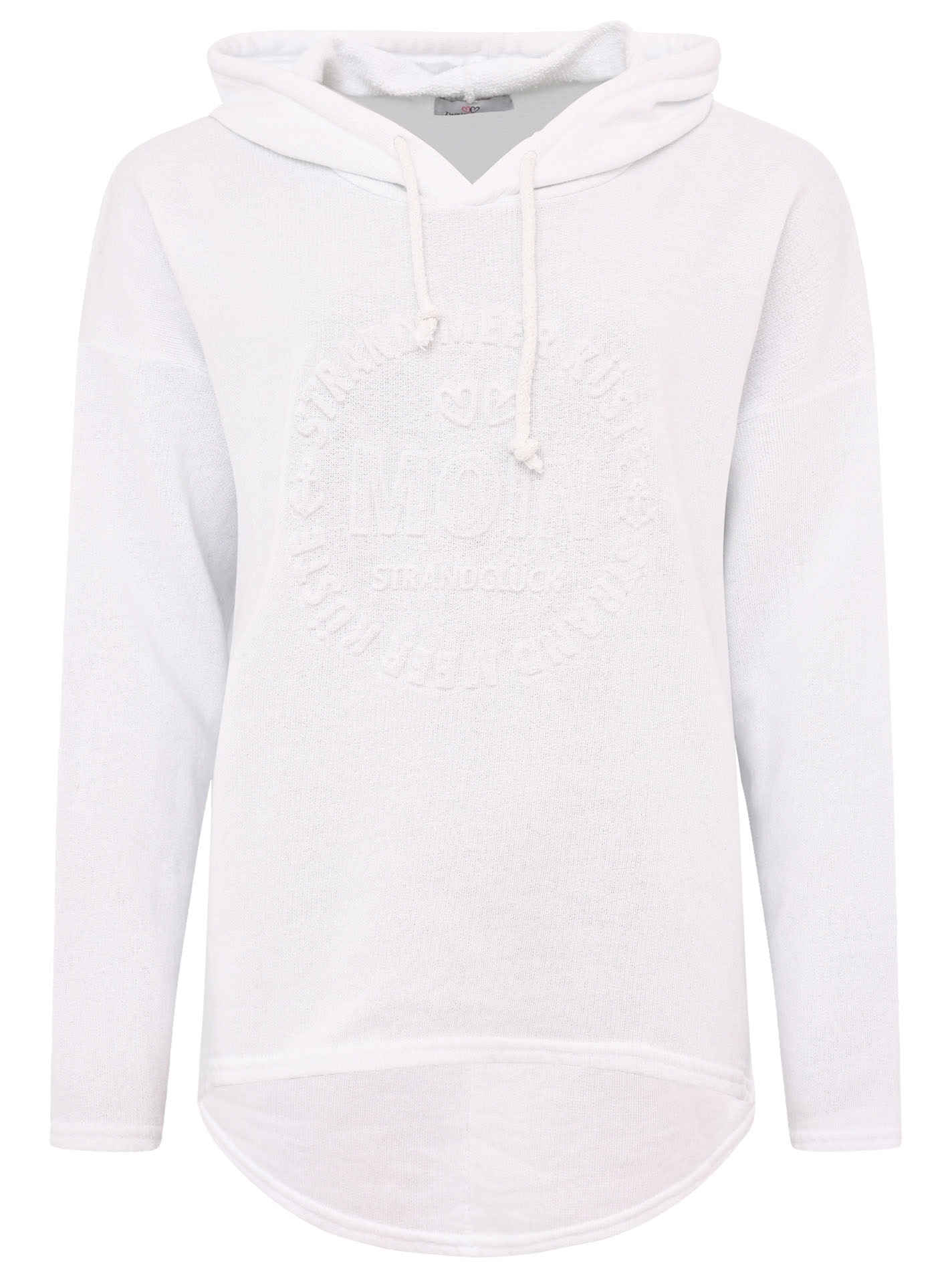 Zwillingsherz Hoodie »"Moin"«, mit Kapuze und Stempeldruck