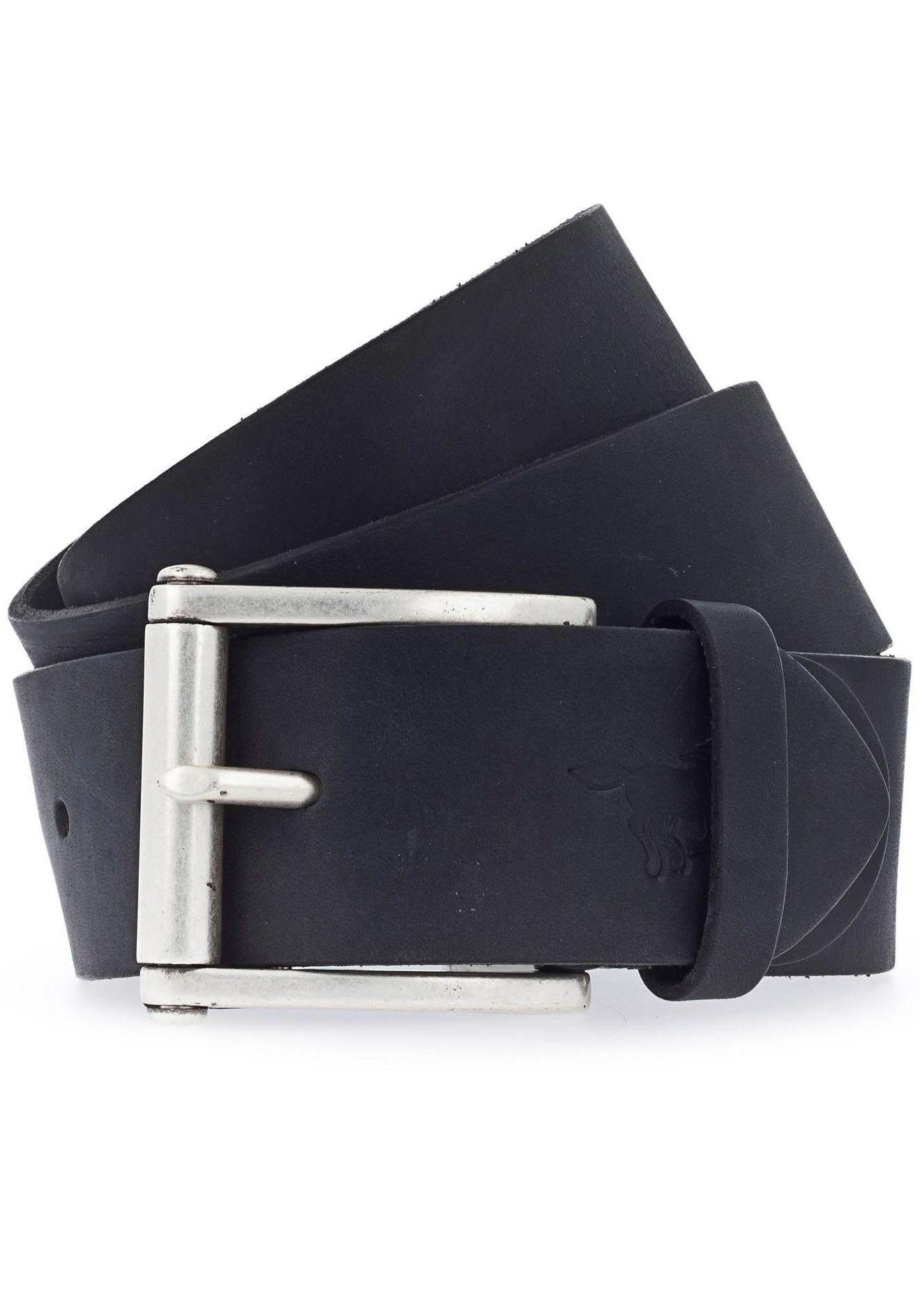 Image of MUSTANG Ledergürtel, mit Logo-Prägung auf der Spitze bei Ackermann Versand Schweiz