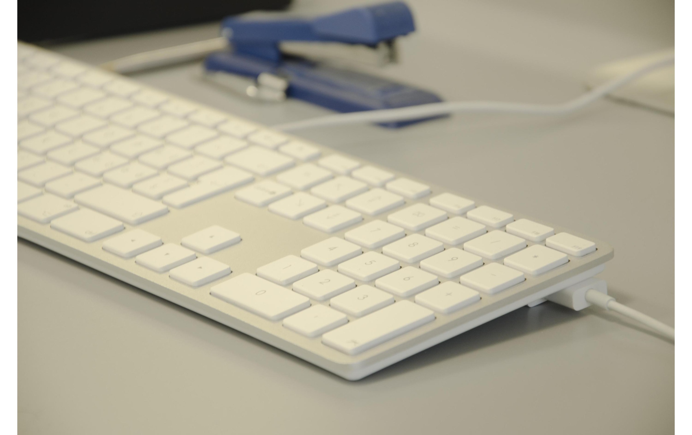 Tastatur »LMP KB-1243 Silber«, (Ziffernblock)