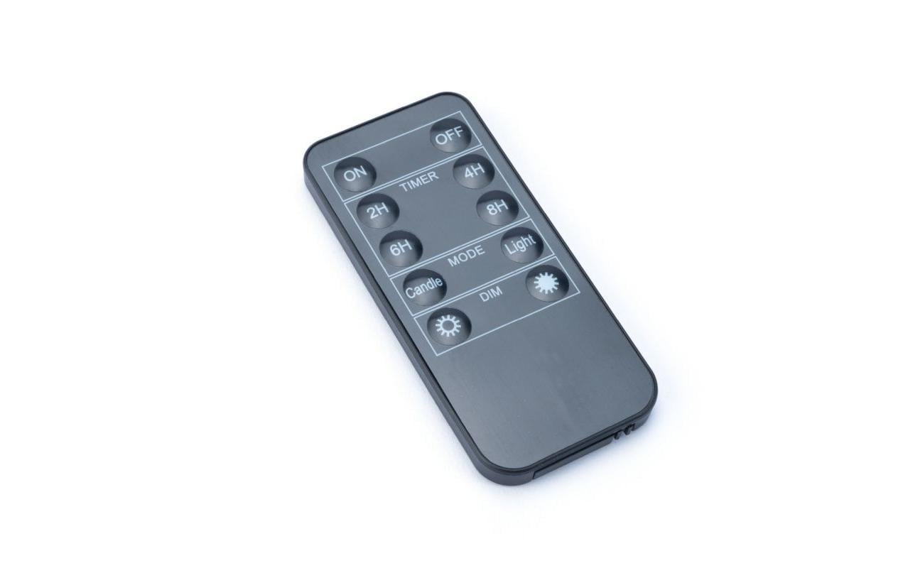 STT LED-Kerze »Flat Candle Set, bordeaux, Wachs«