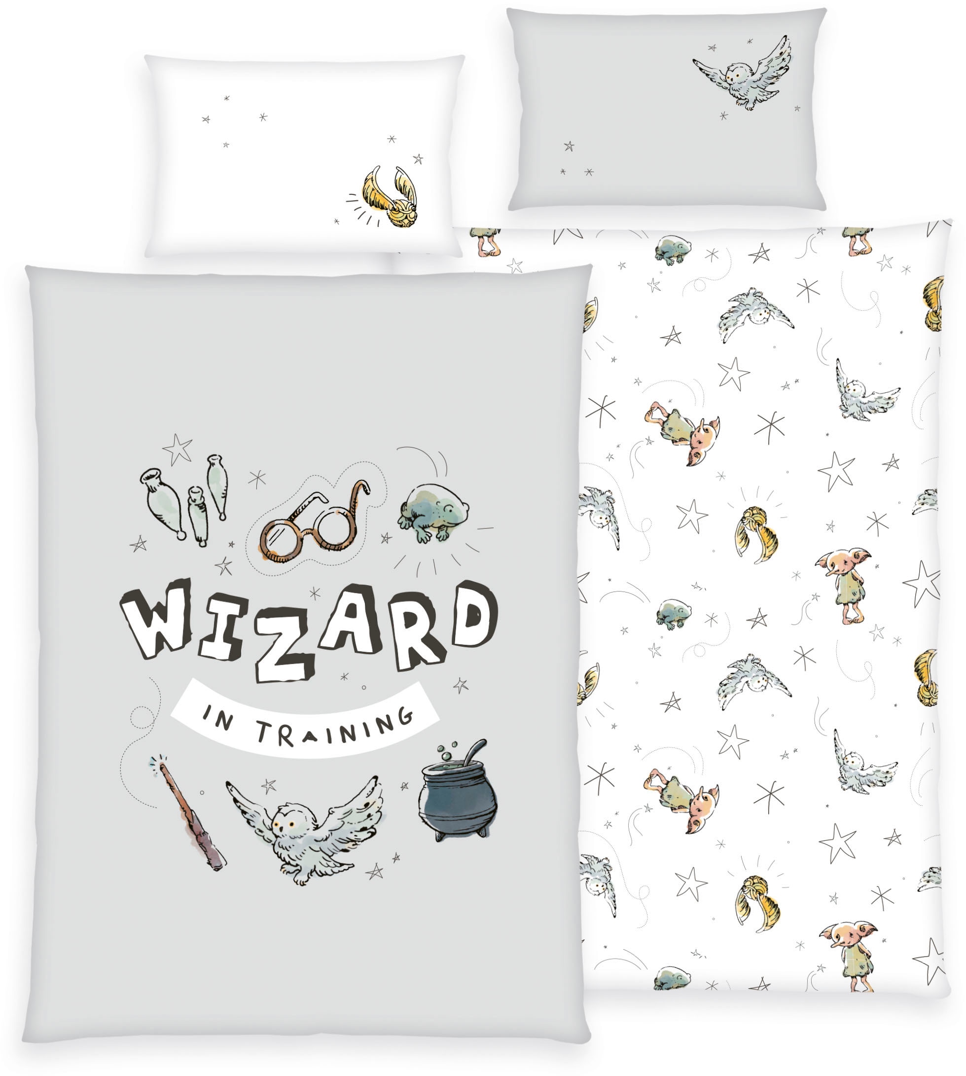 Image of Baby Best Babybettwäsche "Harry Potter Baby" 2 Stk. mit tollem Motiv