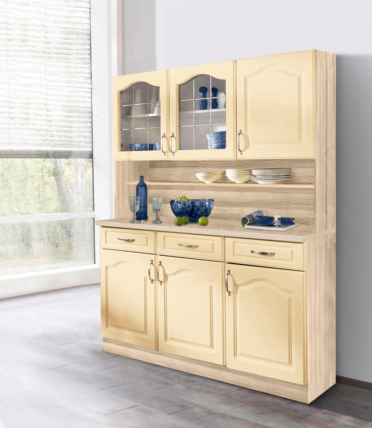 wiho Küchen Buffet »Linz«, kaufen breit 120 cm bequem Landhaus-Optik in