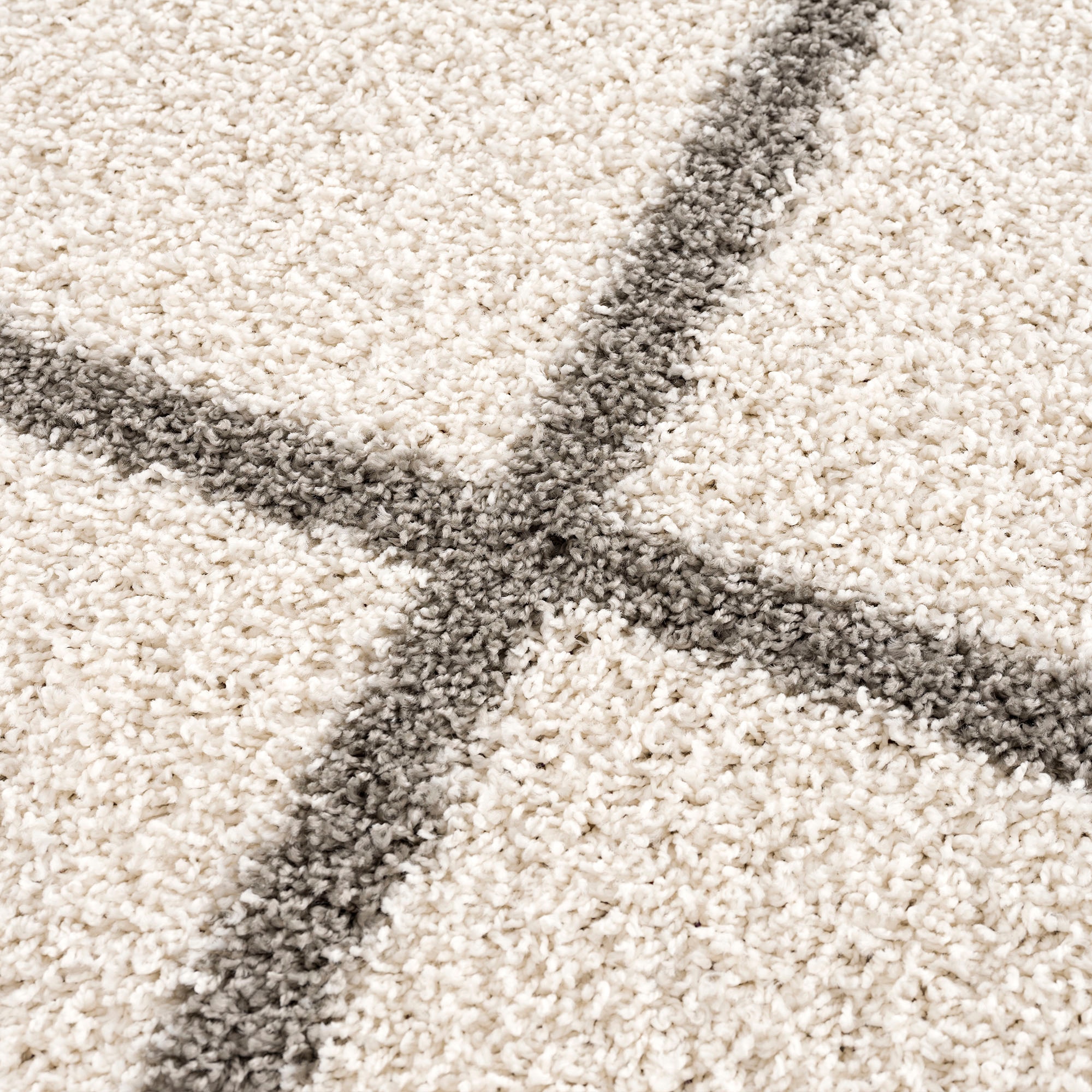 Sanat Hochflor-Teppich »Madrid«, rund, 30 mm Höhe, Wohnzimmer, Langflor, Shaggy Teppich