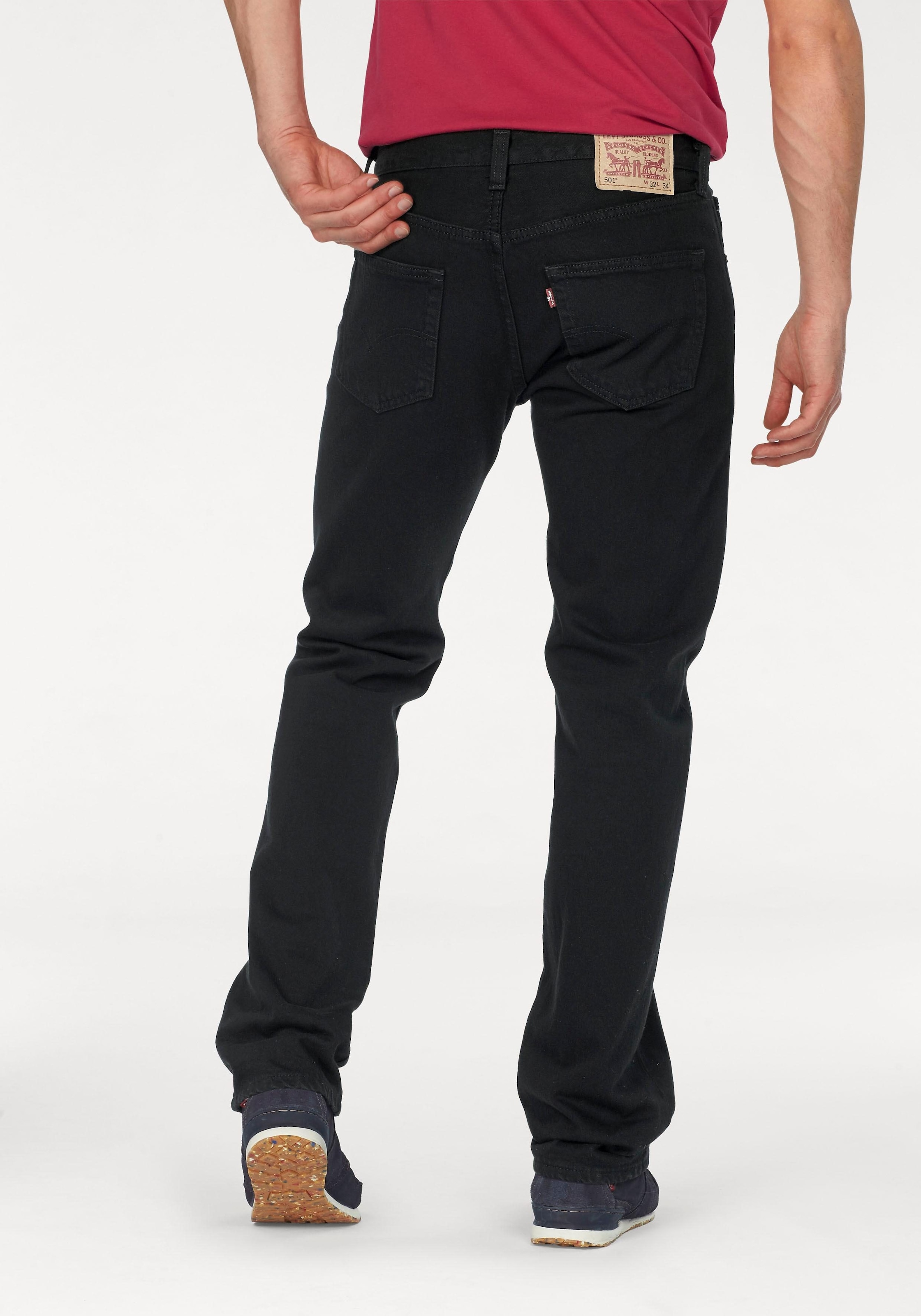 Levi's® Straight-Jeans »501 LEVI'S ORIGINAL«, mit Markenlabel