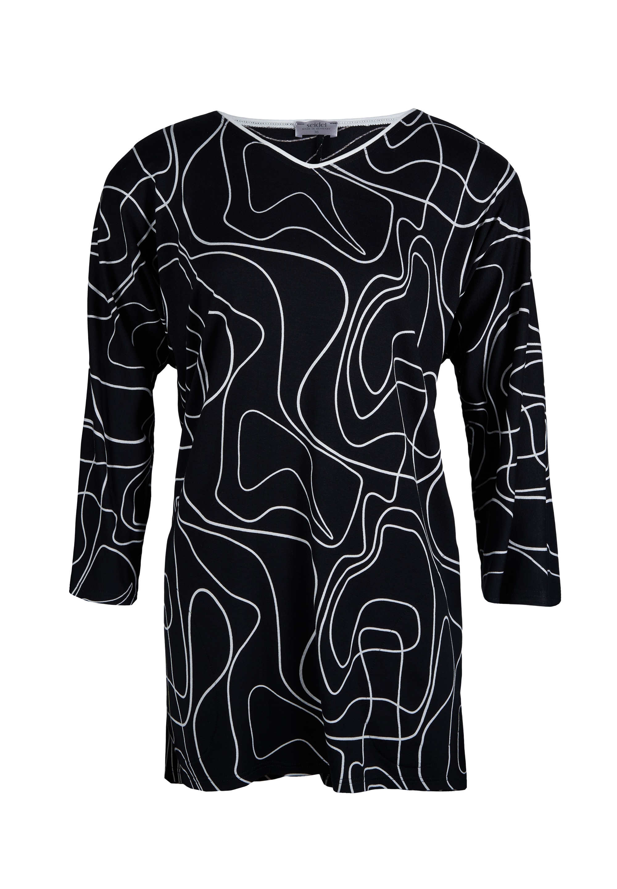 Seidel Moden Longshirt, mit grafischem Print - SEIDEL MODEN