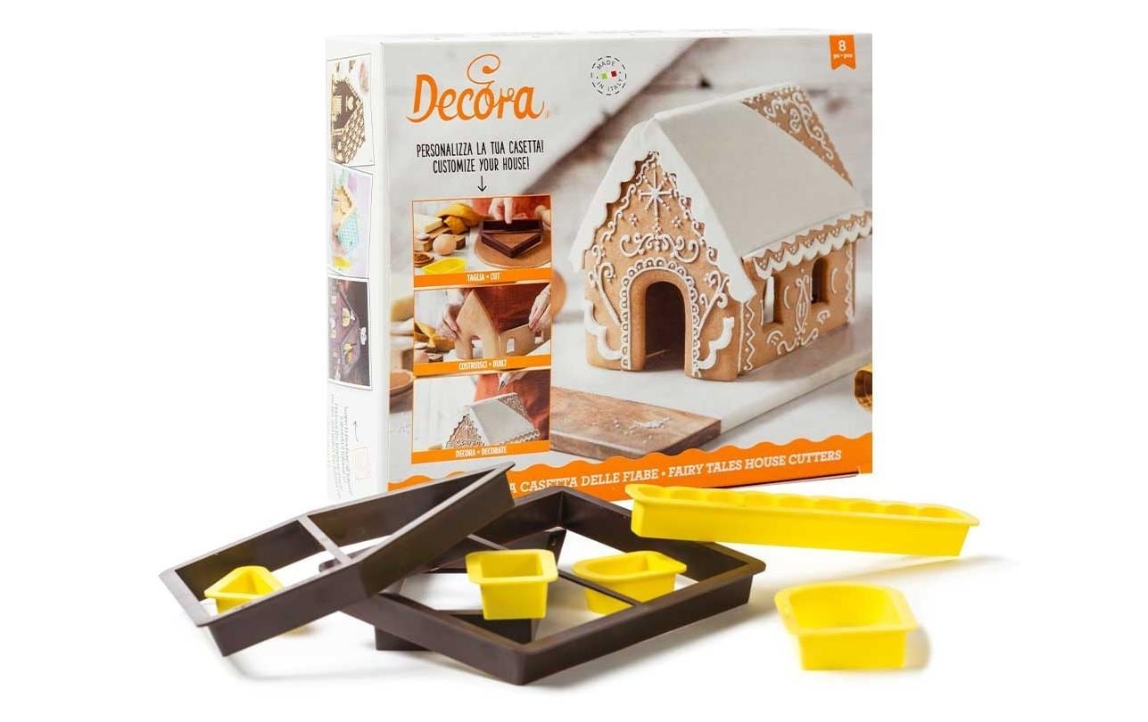 Image of Ausstechform "Decora Lebkuchenhaus 8-teilig" Kunststoff 8 Stk. tlg.
