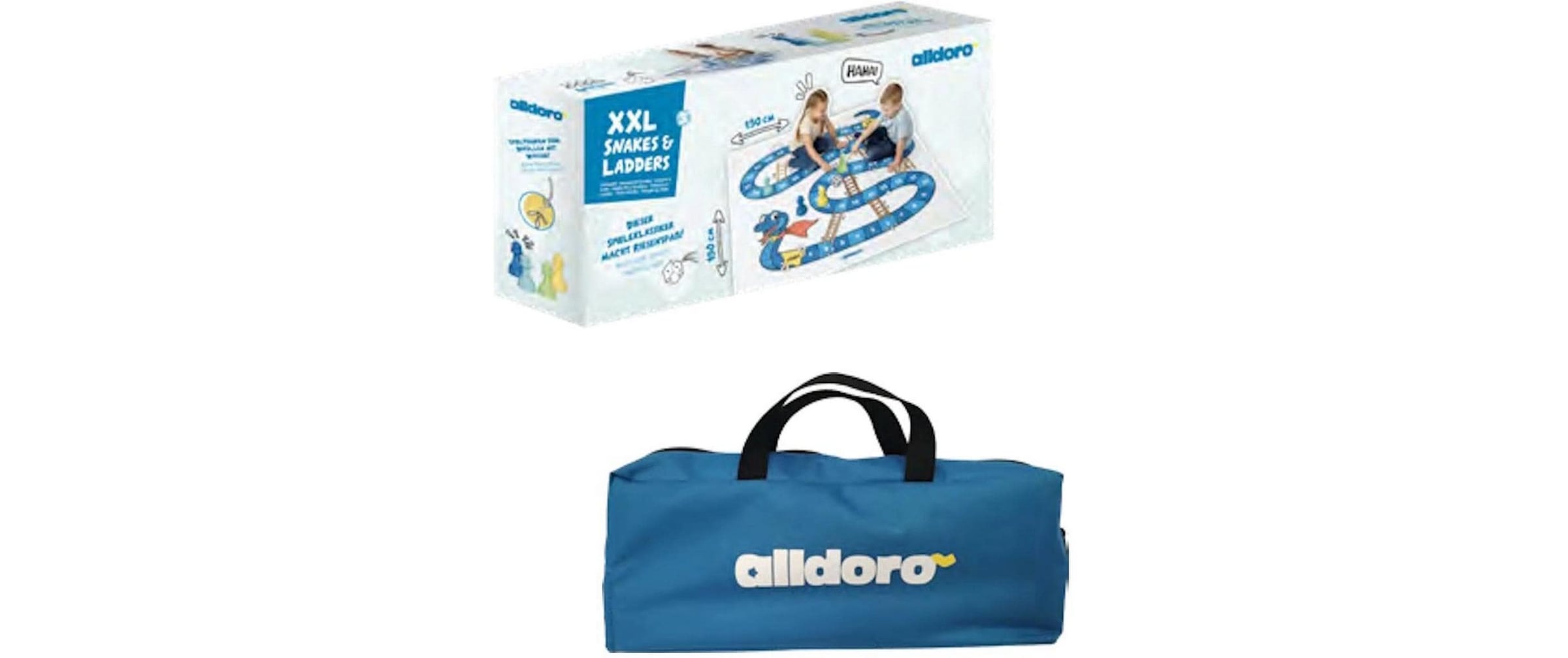 alldoro Spiel »Leiterspiel XXL, 1,5 x 1,5 m«
