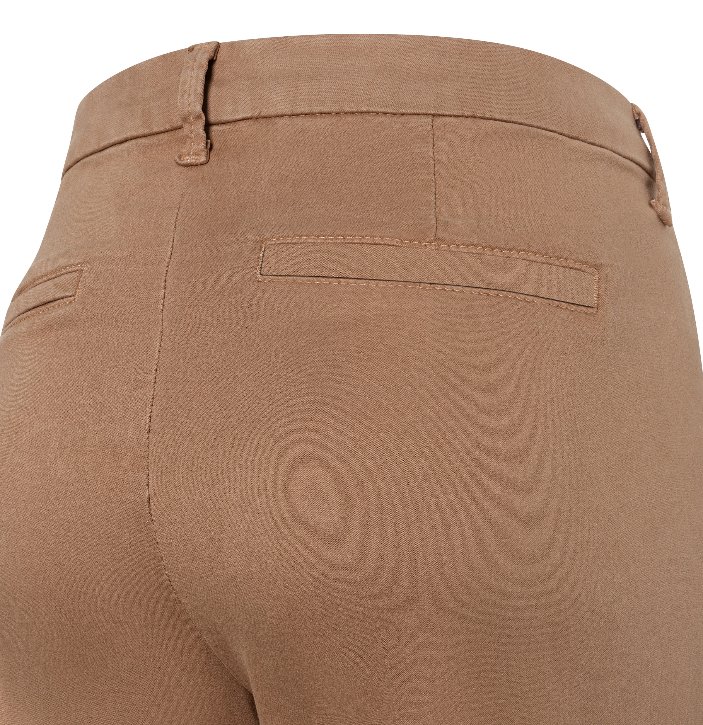 MAC Chinohose »CHINO turn up«, mit dezentem Glanz, elegant und sportiv zugleich