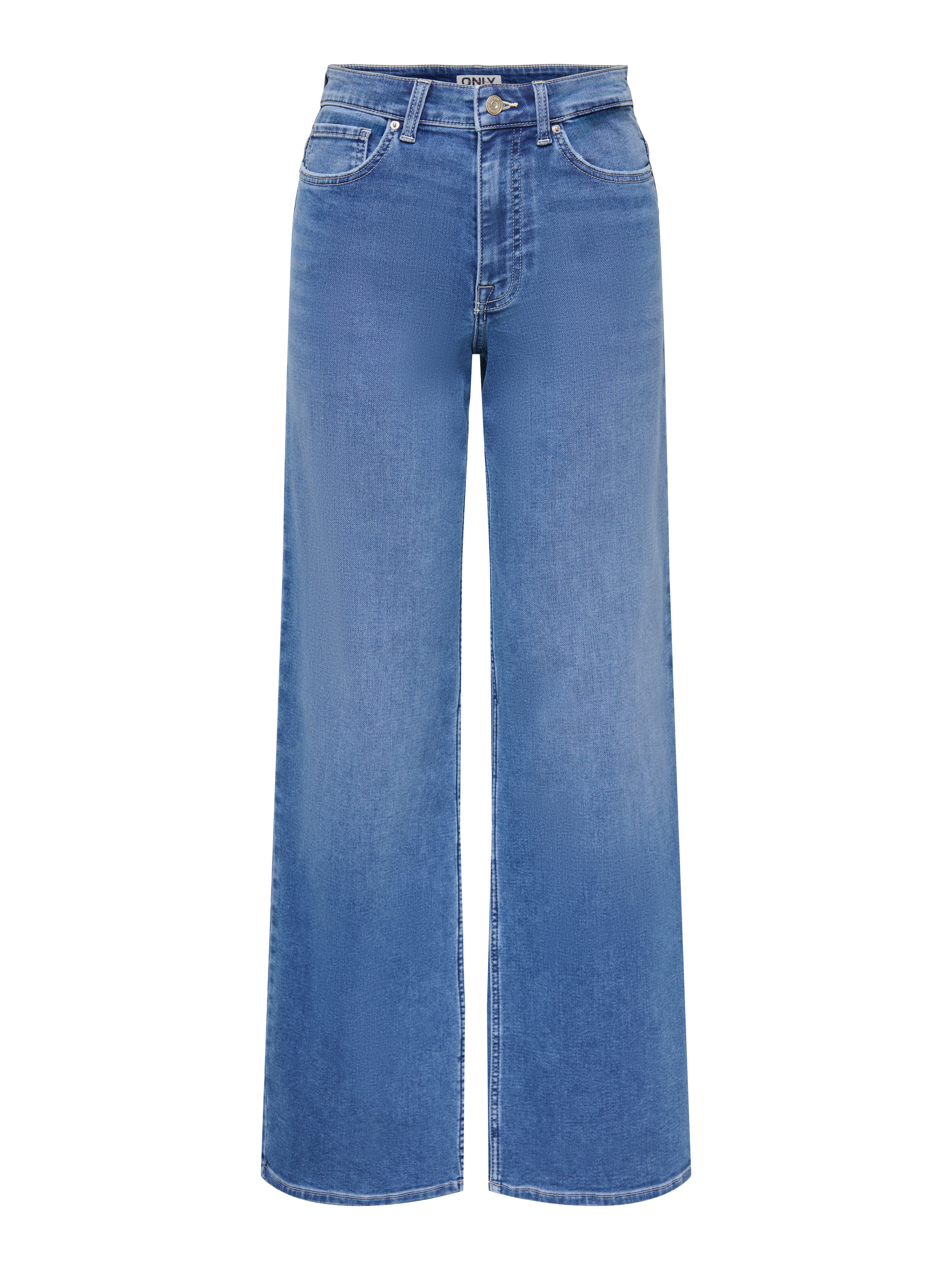 Image of ONLY High-waist-Jeans "ONLMADISON JOGG HW WIDE DNM" high waist, wide fit