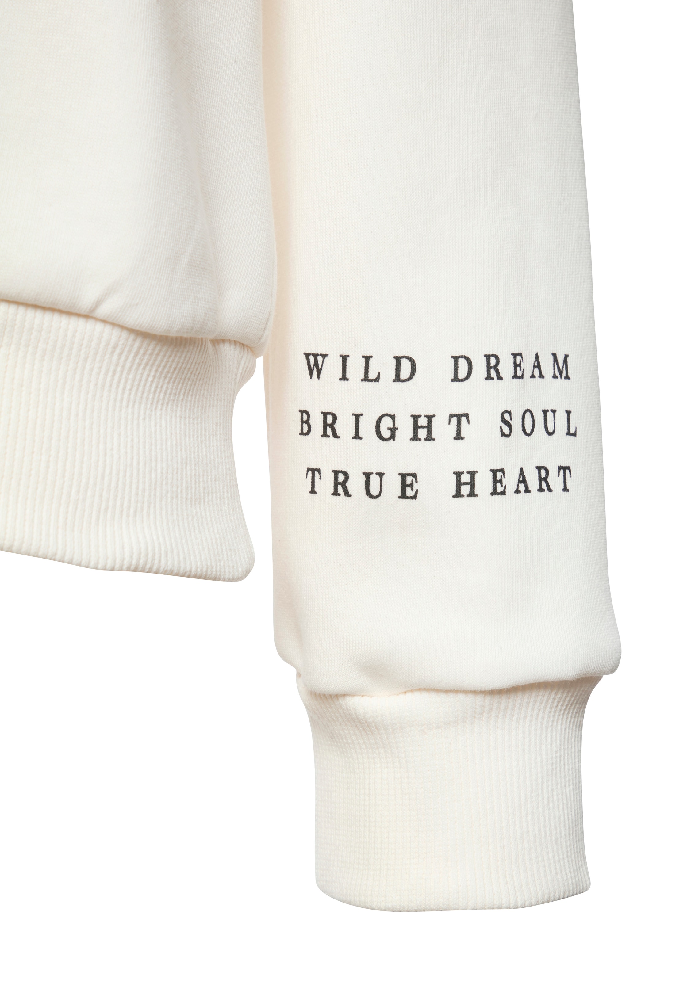 Buffalo Sweatshirt »Loungesweater«, mit tollen Druck auf dem Rücken, Home- und Loungewear
