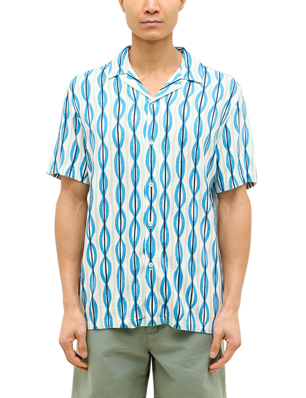 Image of MUSTANG Kurzarmhemd "Herren Style Layton"