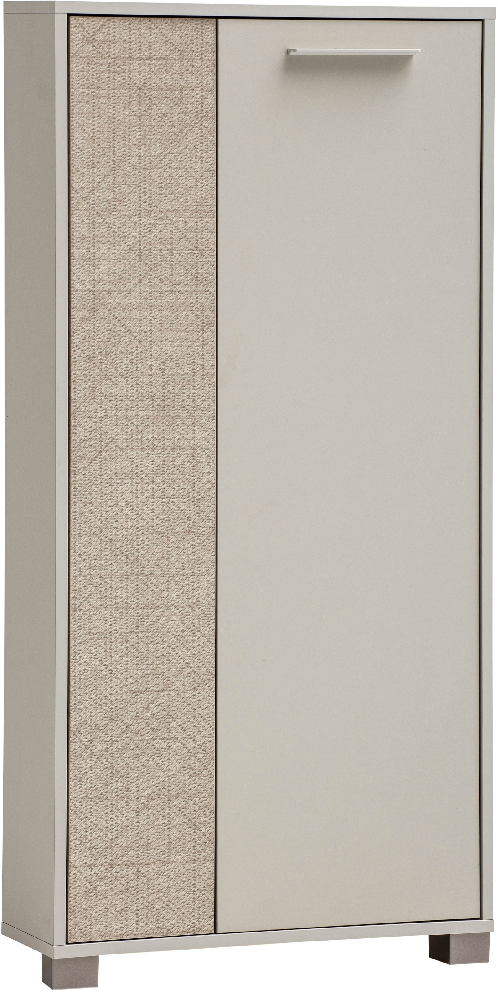 Image of Schildmeyer Midischrank "Edno Highboard, Breite 59 cm" 1 Stk. tlg. Fronten in Canasta-Dekor mit Korbgeflecht-Design