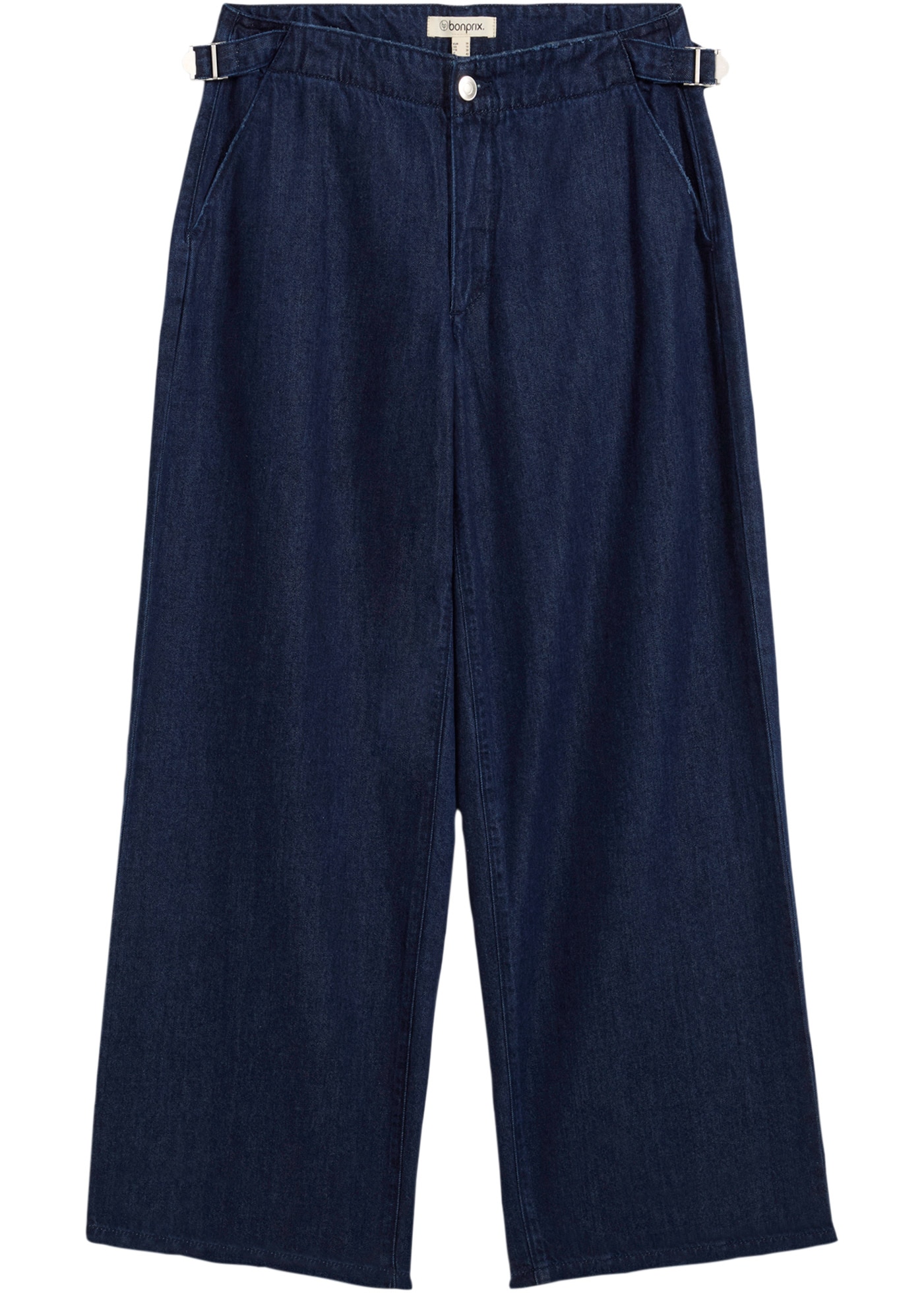 bonprix Jeans large lockerer Schnitt, gerade Passform, mittlerer Bund