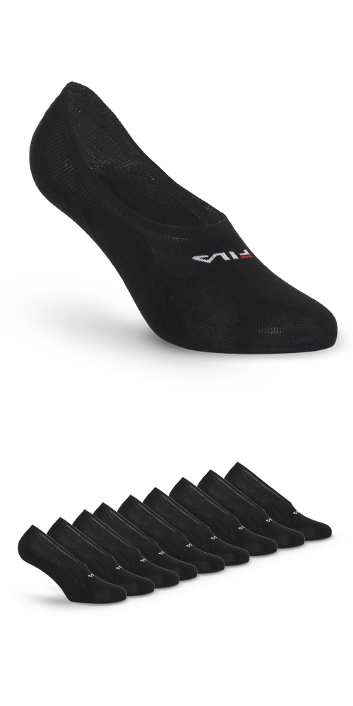 Fila Chaussons »UNISEX GHOST SOCKS SILICONE HEEL INSIDE« 9 paires,  avec inscription logo