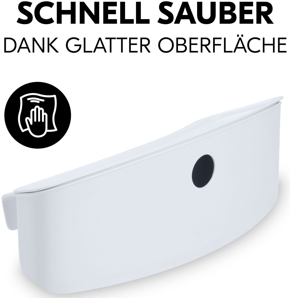 Hauck Boîte de rangement »Highchair Box S, white« für Hochstühle