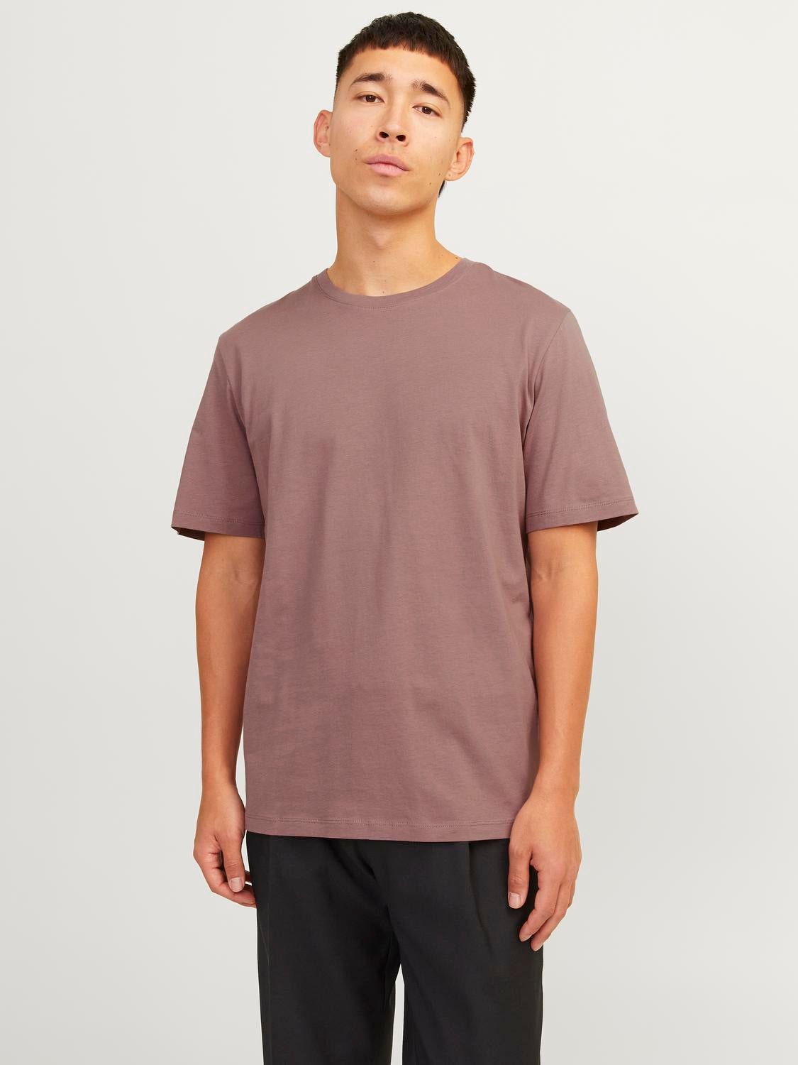 Rundhalsshirt »JJEORGANIC BASIC TEE SS O-NECK NOOS«