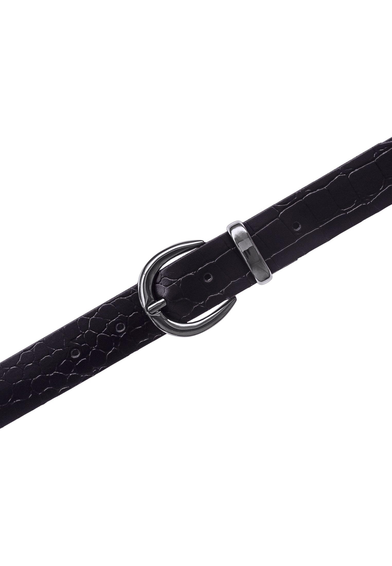 Tamaris Ceinture en cuir Krokoprägung