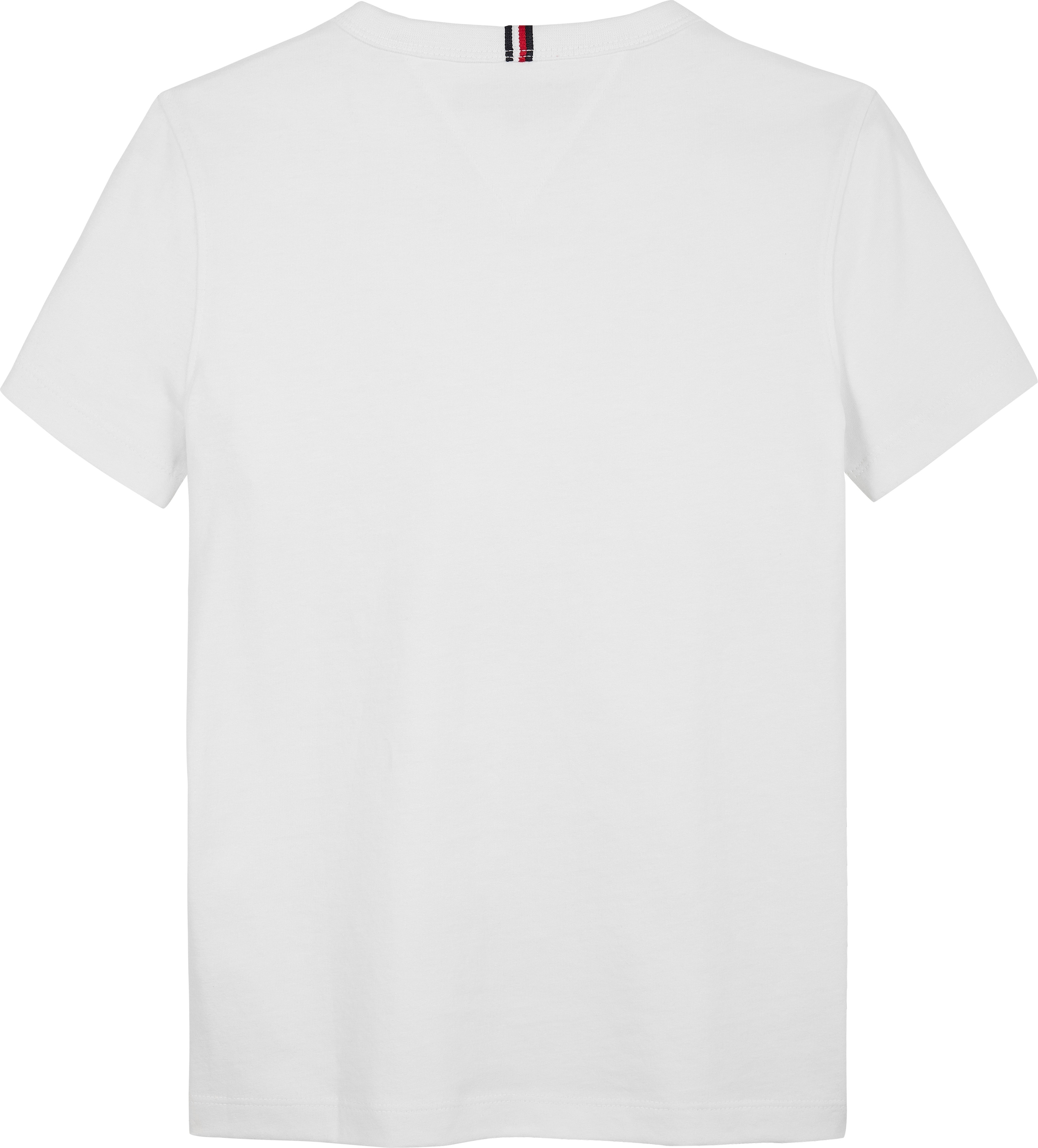 Tommy Hilfiger T-Shirt »CURVED HILFIGER GRAPHIC TEE SS«, für Kinder bis 16 Jahre, grosser Logo-Print
