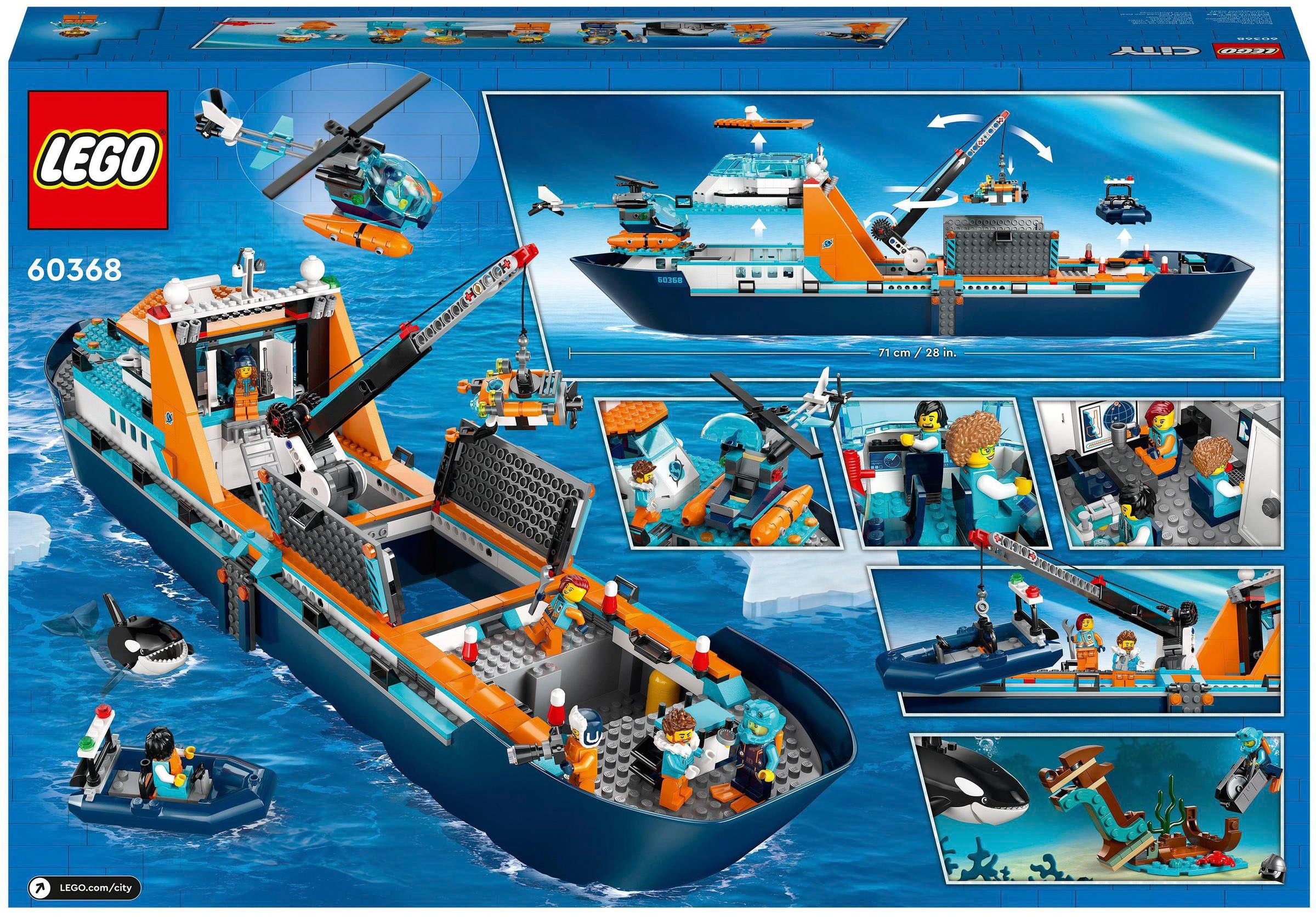 LEGO® Pions de construction »Arktis-Forschungsschiff (60368), LEGO® City« Made in Europe