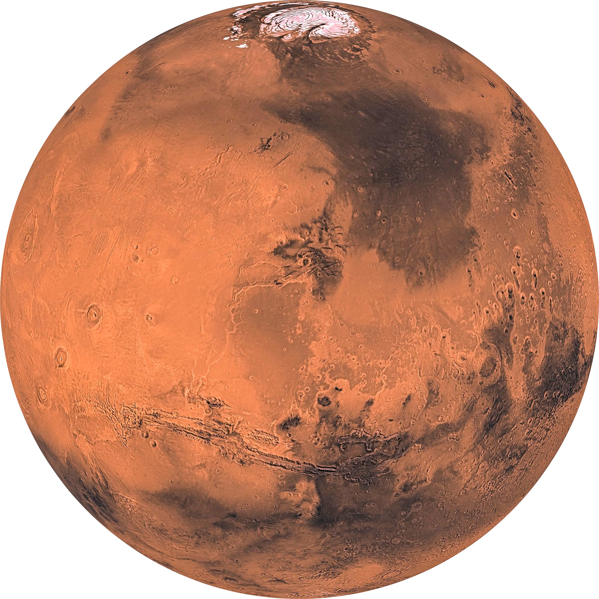 Vliestapete »Mars«, 125x125 cm (Breite x Höhe), rund und selbstklebend