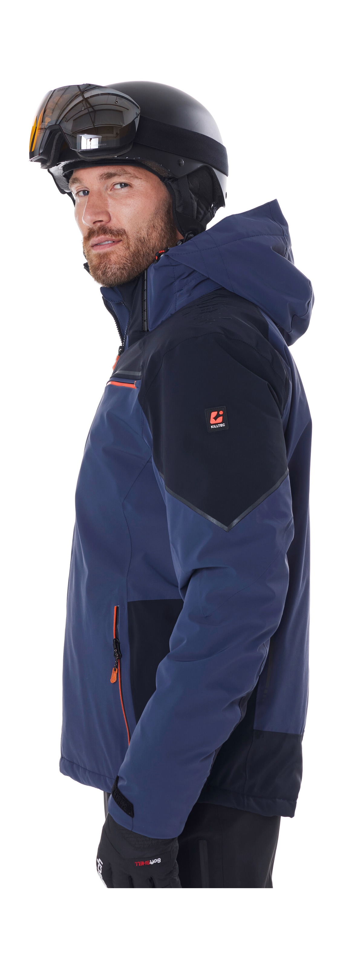 Killtec Veste de ski »KSW 51 MN SKI JCKT« veste fonctionnelle homme : étanche, respirante, stretch 4 directions