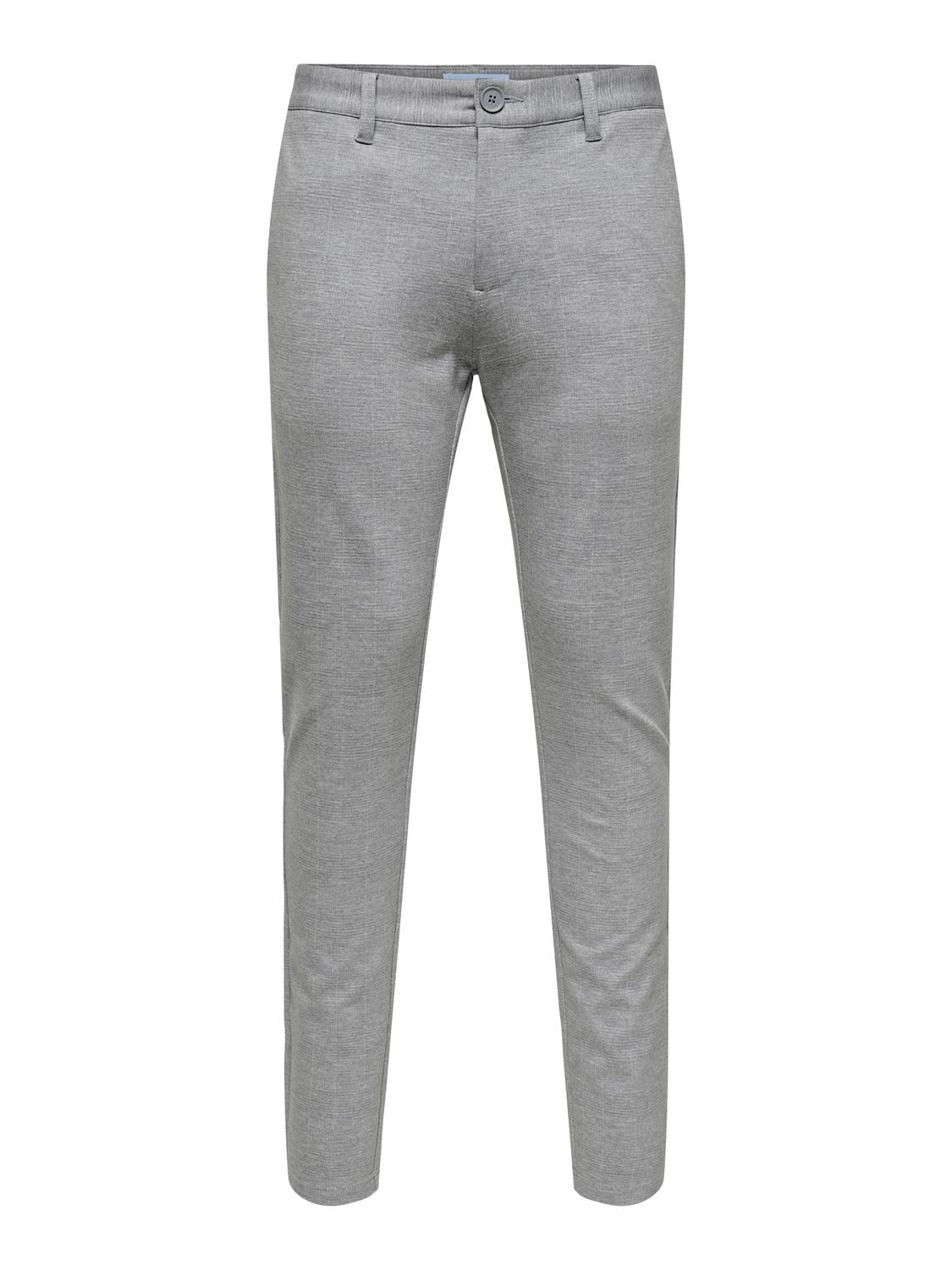 ONLY & SONS Chinohose »ONSMARK SLIM CHECK PANTS 9887 NOOS«