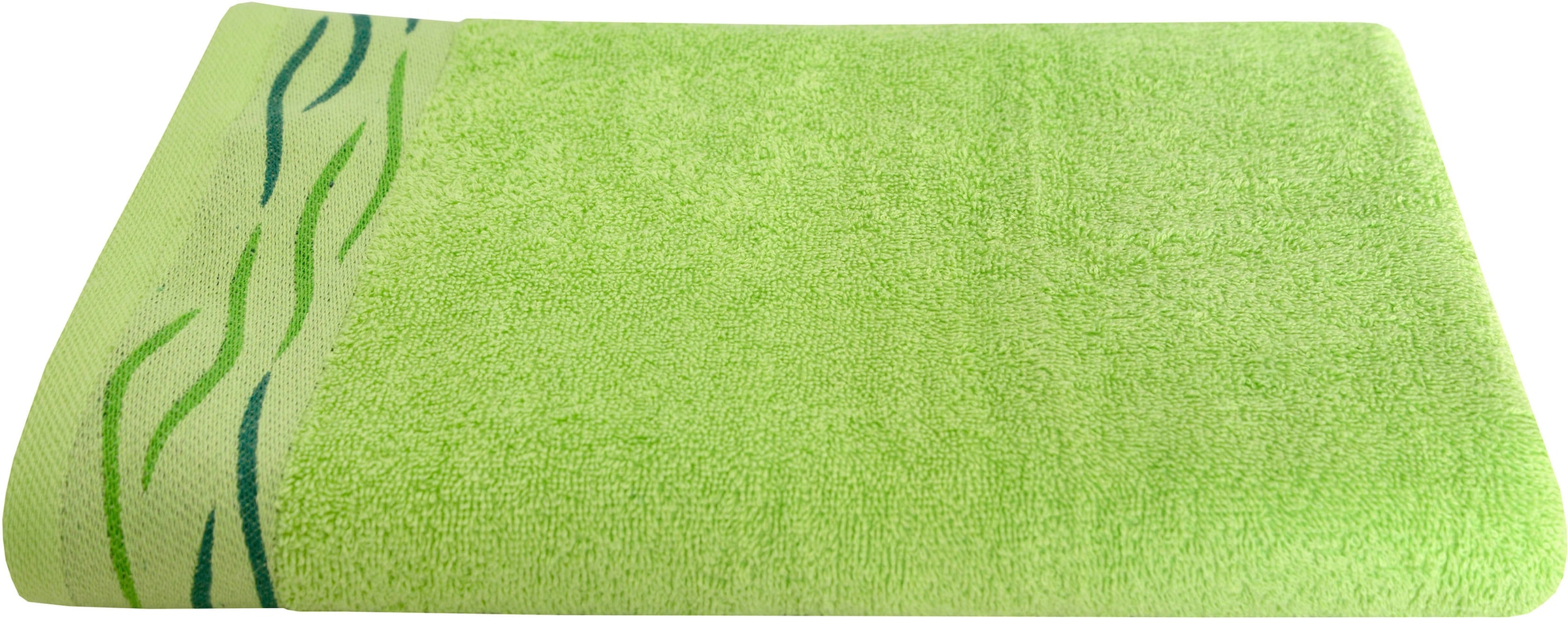 Image of Dyckhoff Duschtuch "Wave" mit Jacquard-Bordüre