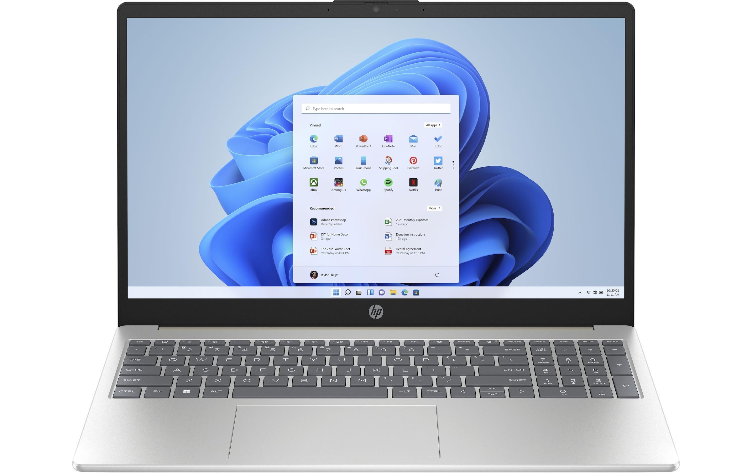 HP Convertible Notebook »HP Laptop 15-fc0460nz,15.6, FHD,Gold«, / 15,6 Zoll, AMD