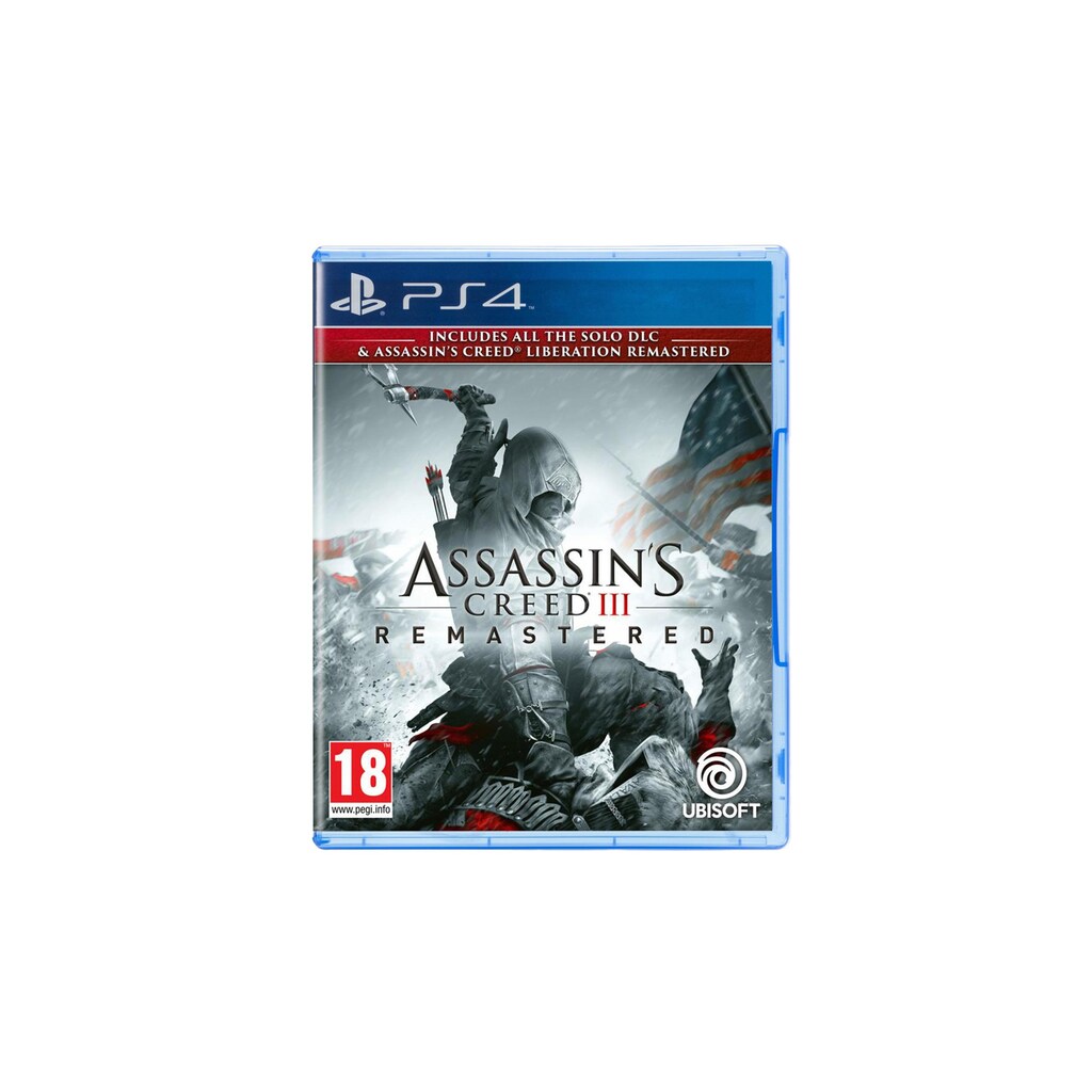 UBISOFT Spielesoftware »Assassin's Creed 3 Remastered«, PlayStation 4