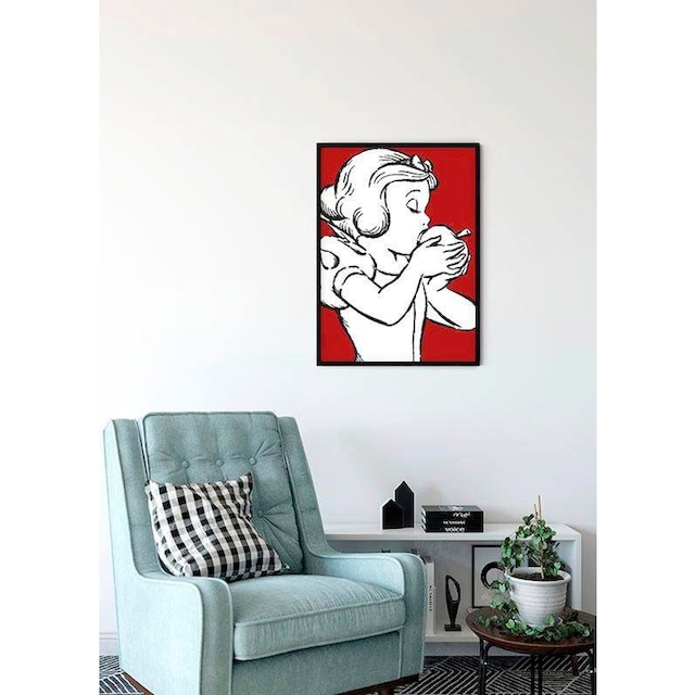 Komar Poster »Snow White Apple Bite - red«, Disney, Höhe: 50cm acheter  confortablement