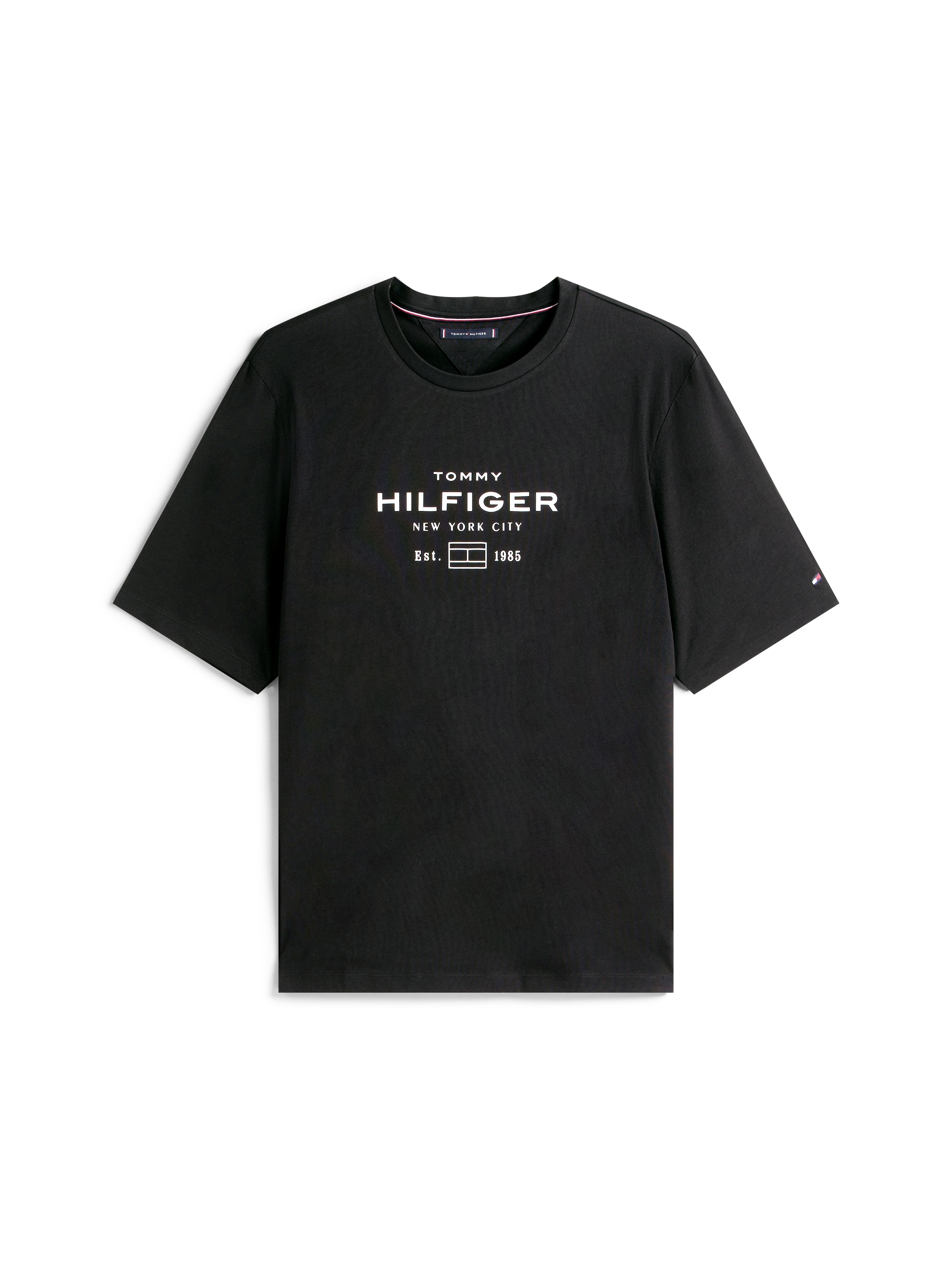 Tommy Hilfiger Big & Tall T-Shirt »HILFIGER STACK GRAPHIC TEE«, Grosse Grössen