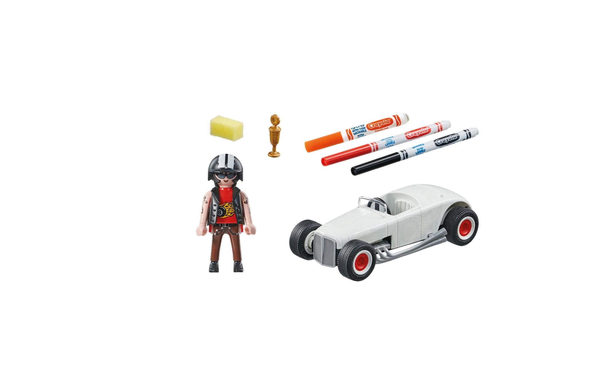 Playmobil® Spielbausteine »Color Rennauto 71376«, (20 St.)