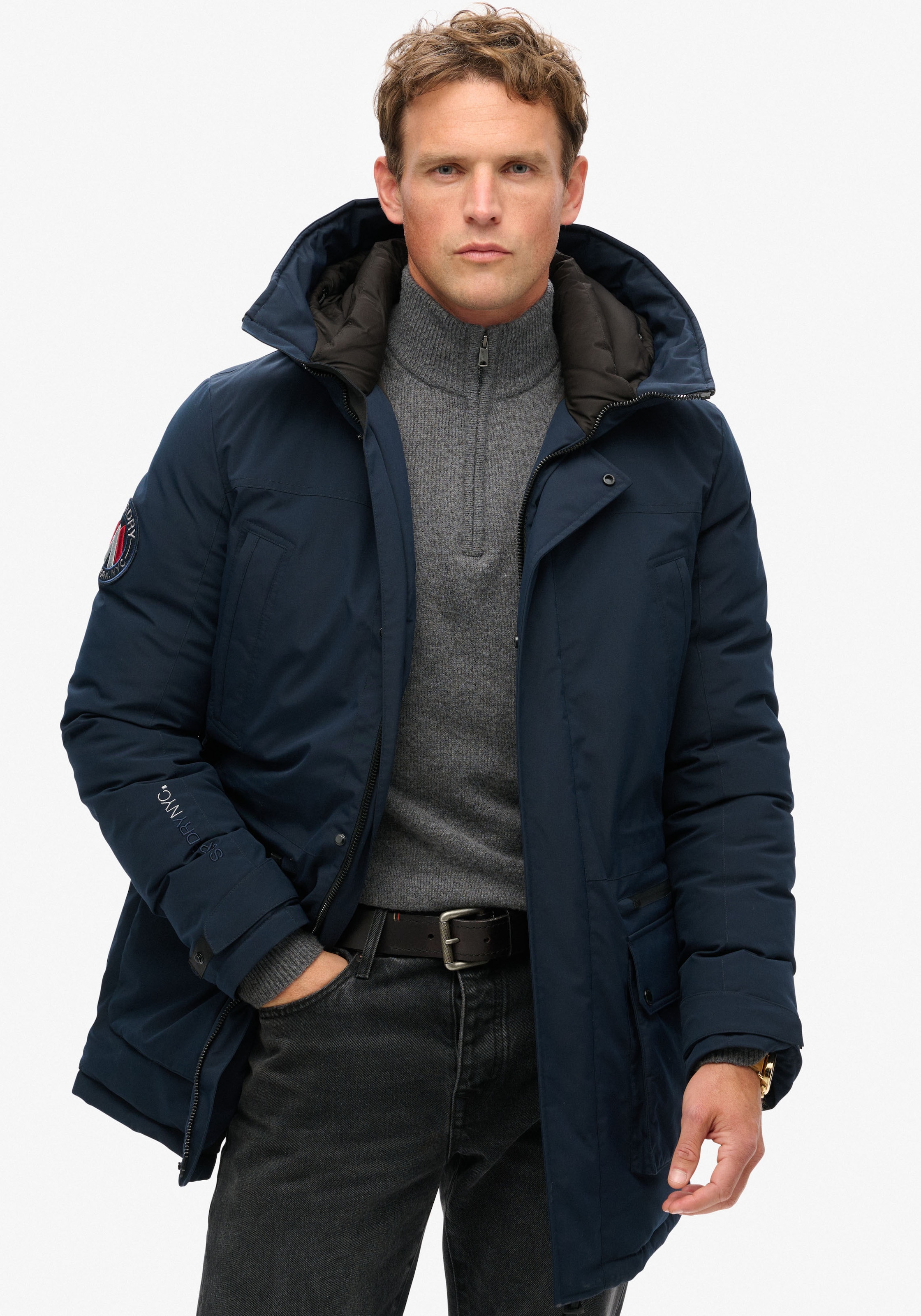 Steppjacke »City Padded Parka Jacket«, mit Kapuze