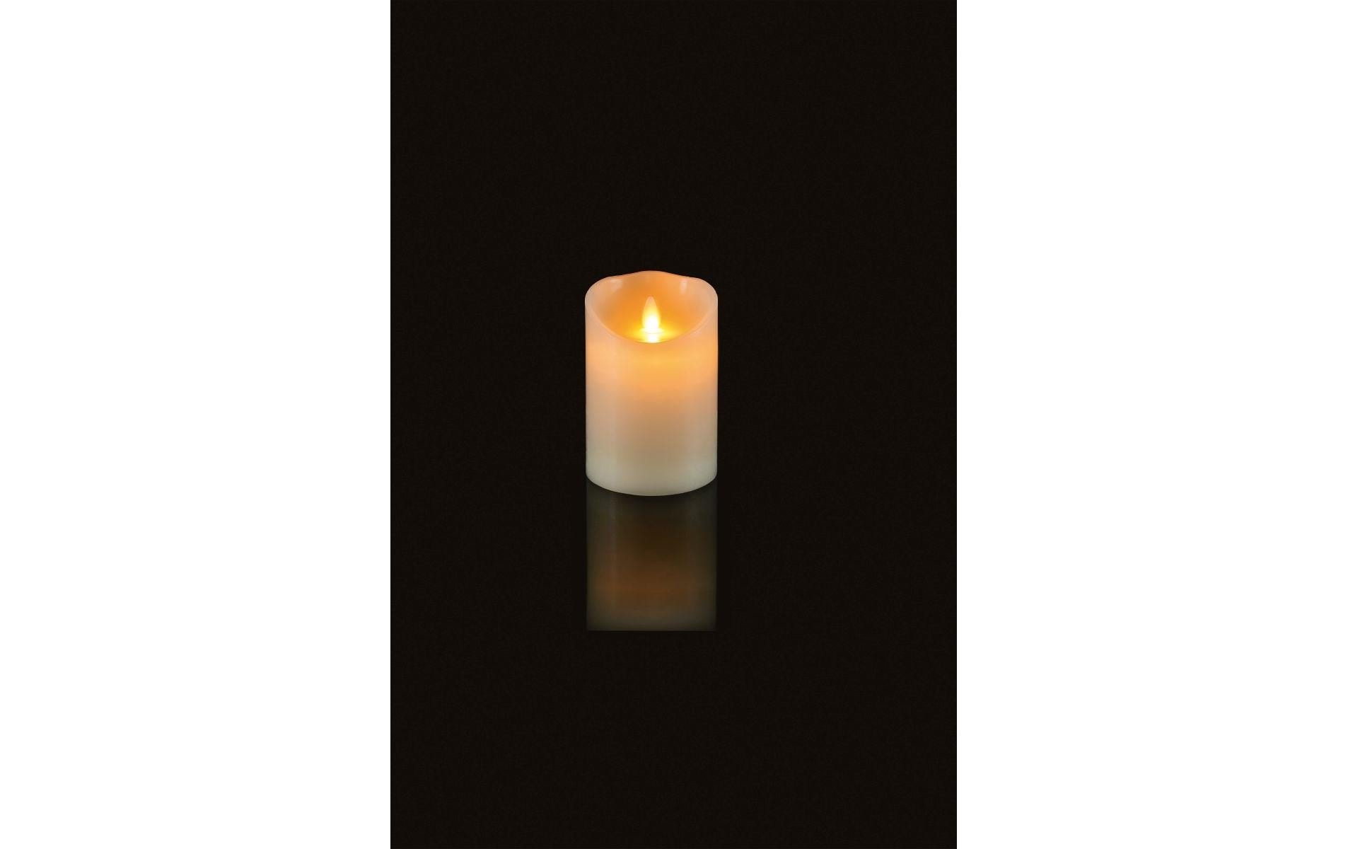 LED-Kerze »Magic Candle Ivory S Ø 9 x 15 cm Warmweiss«