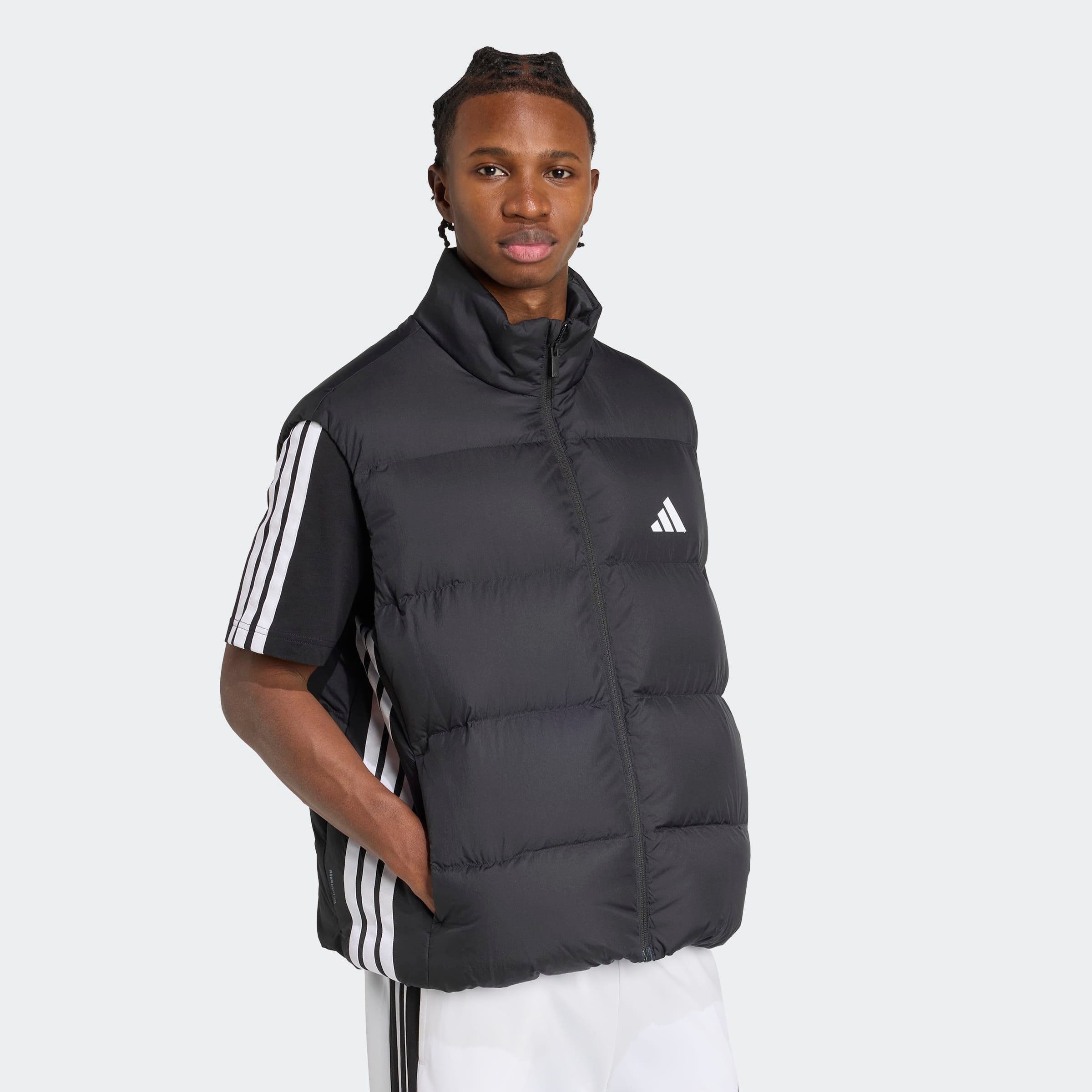adidas Sportswear Gilet fonctionnel »ESSENTIALS CLIMAWARM 3-STRIPES PUFFER«