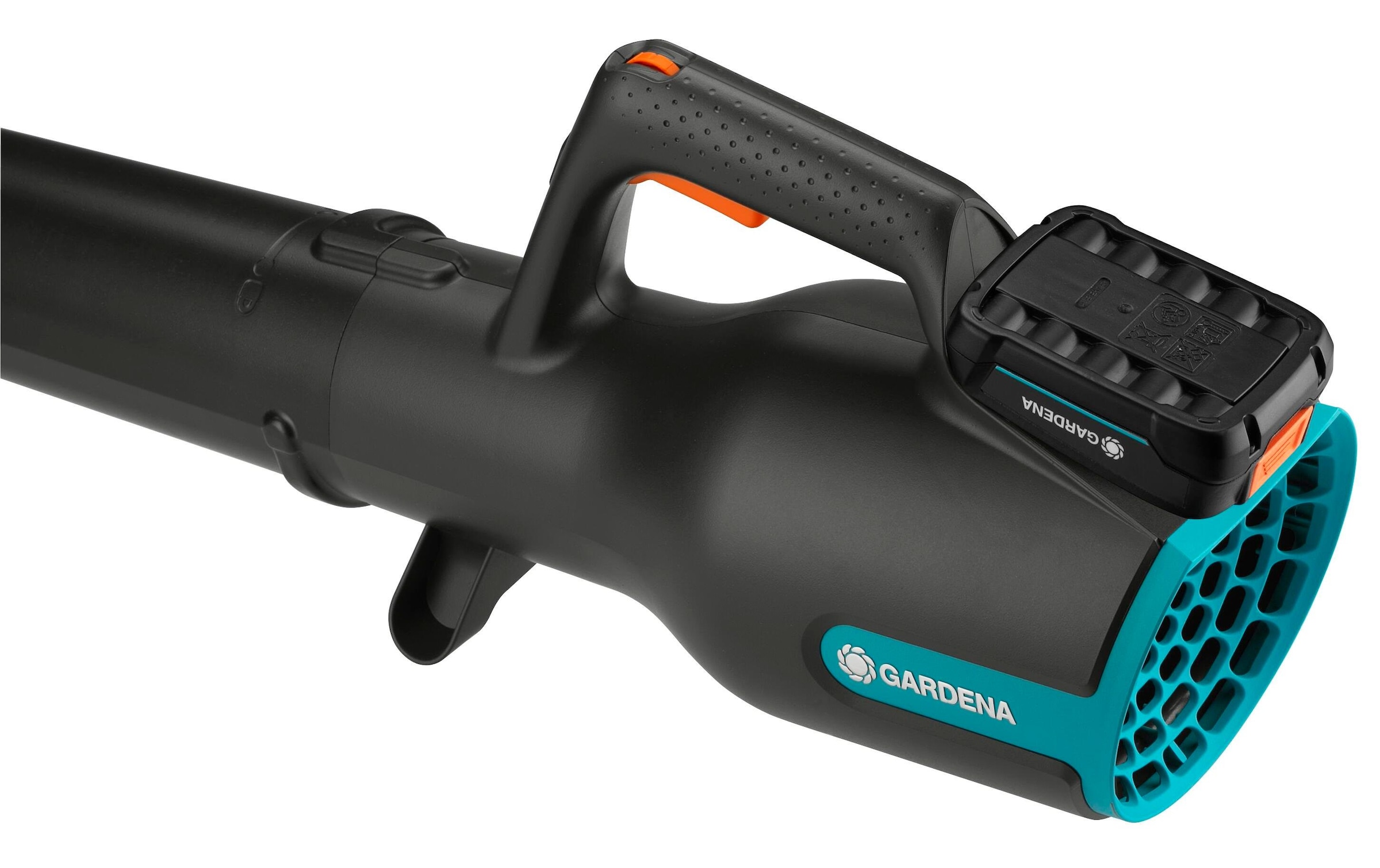 GARDENA Akku-Laubbläser »Gardena Akku-Bläser PowerJet 18 V«, Mit Akku/Ladegerät