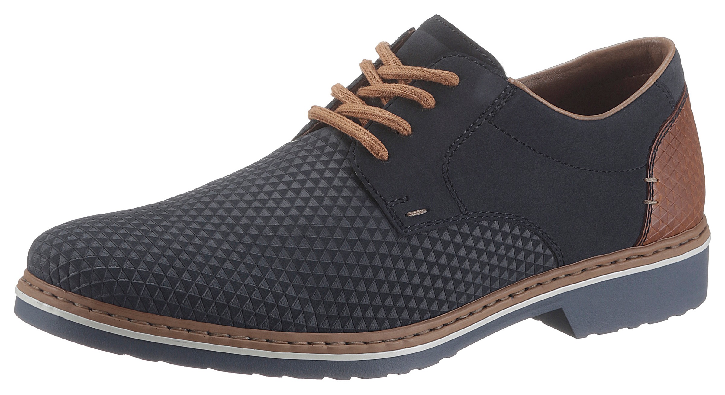 Image of Rieker Schnürschuh, mit modischer Perforation bei Ackermann Versand Schweiz