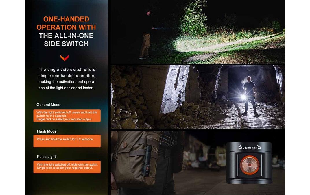 Fenix Taschenlampe »E28R V2,0 1700 Lumen«, wasserfest