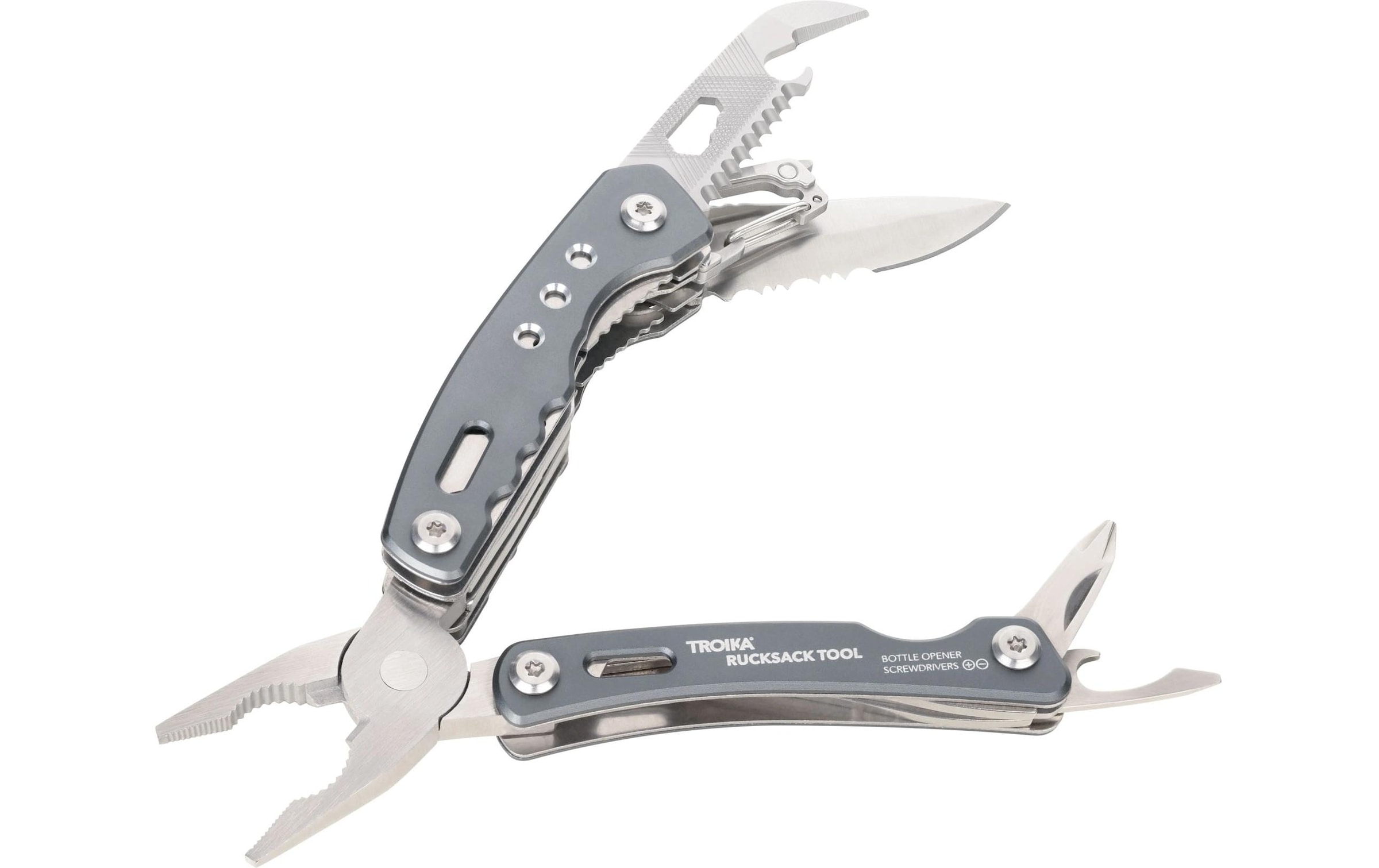 TROIKA Taschenmesser »Rucksack Tool mit 15 Funktionen,«