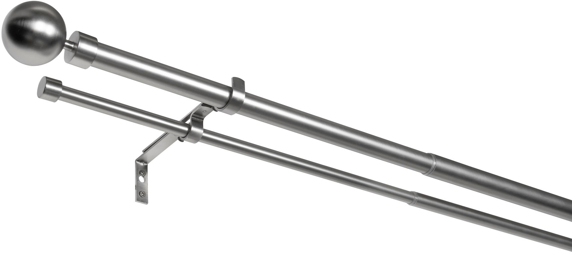 Image of mydeco Gardinenstange »habito/ball-classic«, 2 läufig-läufig, ausziehbar bei Ackermann Versand Schweiz