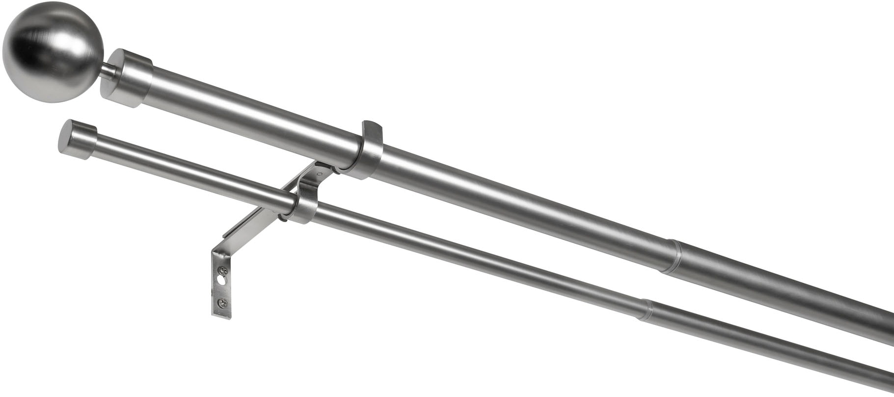 Image of mydeco Gardinenstange "habito/ball-classic" Ø 28 mm 2 läufig-läufig ausziehbar