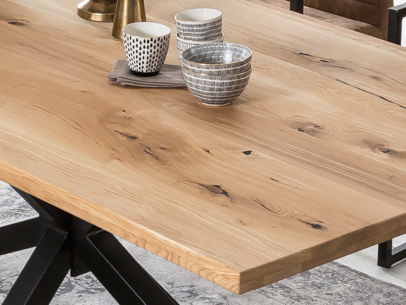 SIT Plateau de table 1 cuis tlg. avec finition huilée