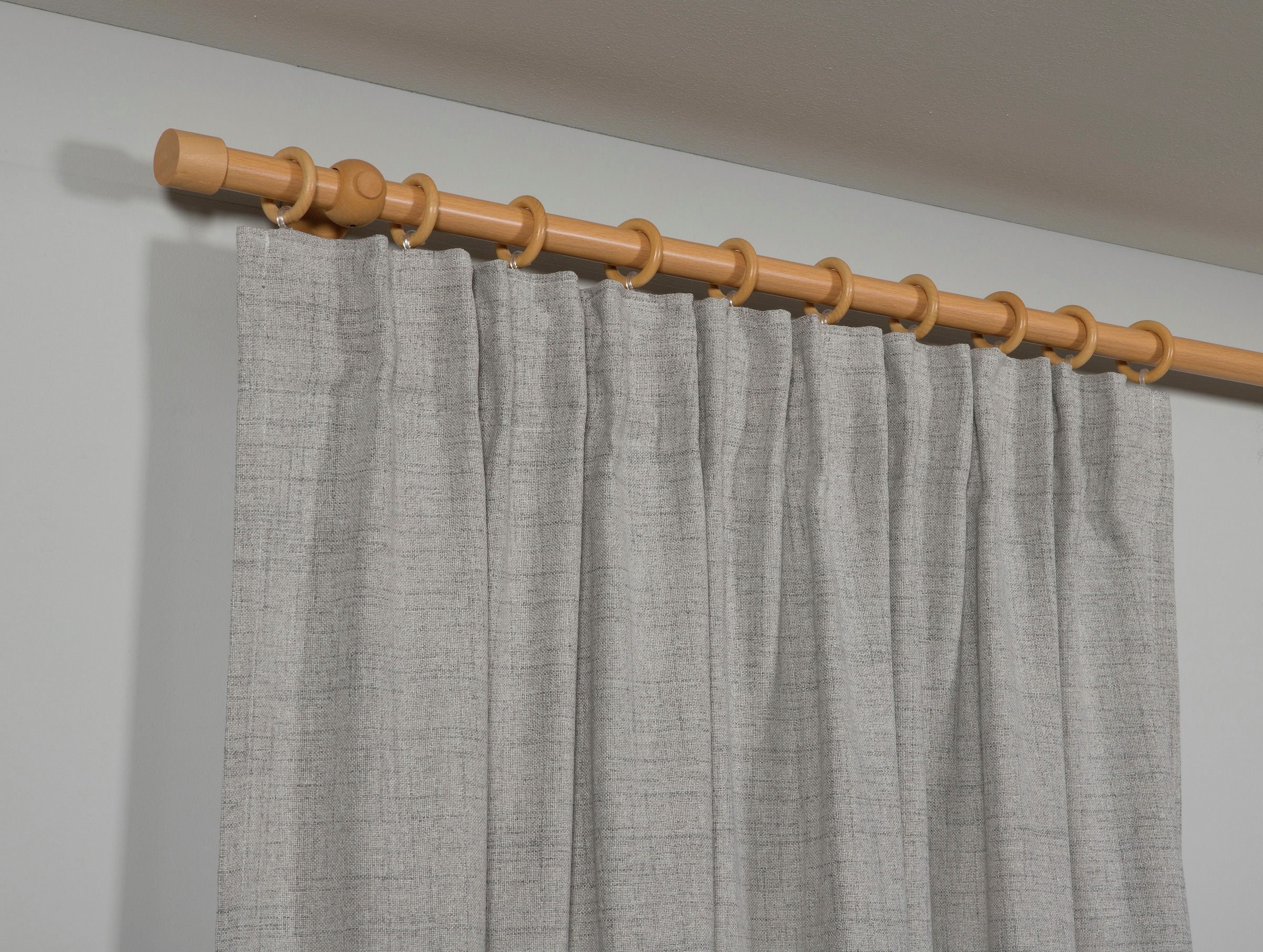 GARDINIA Gardinenstange »Set Shorty« Ø 25 mm 1 läufig-läufig