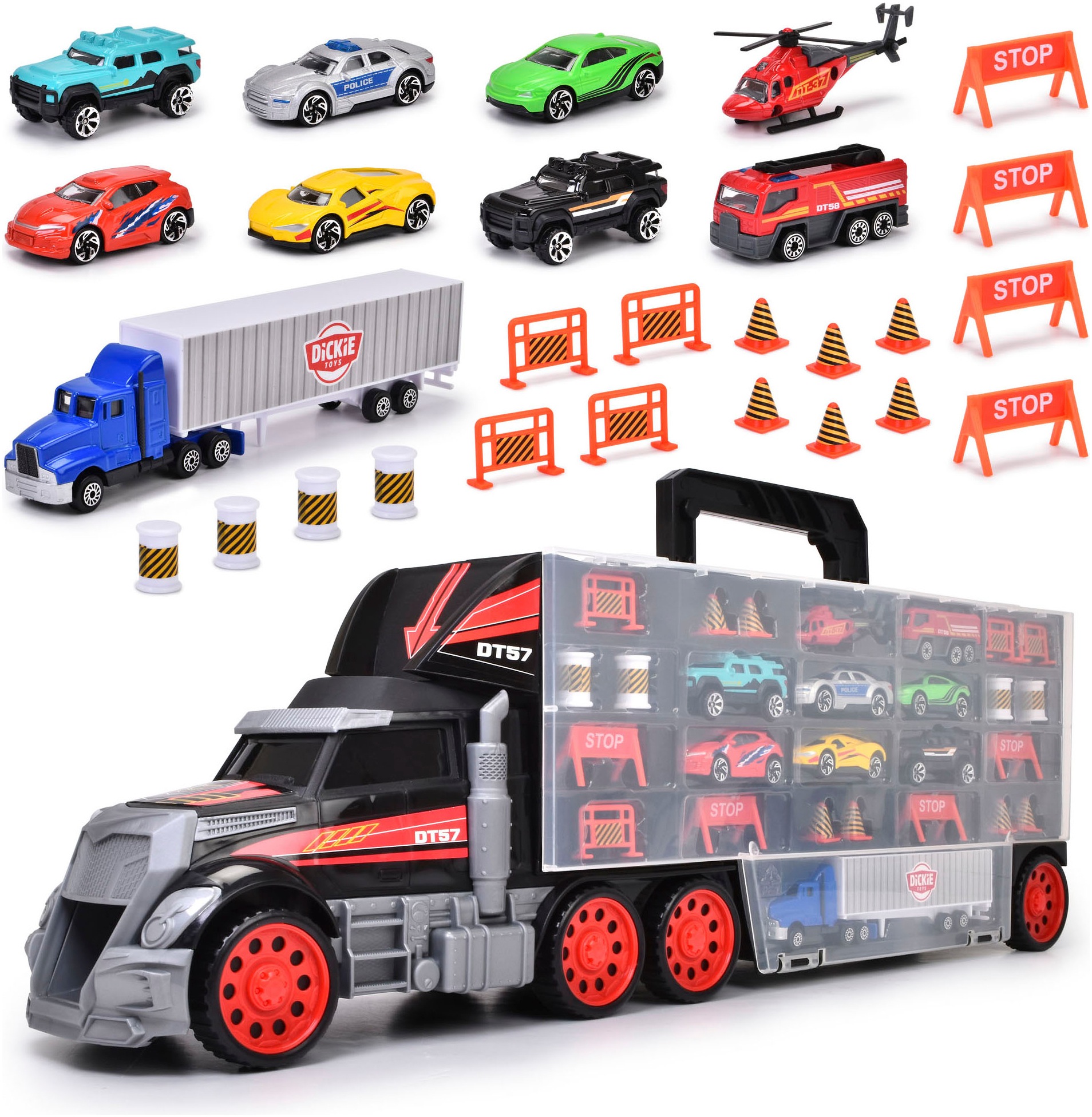 Dickie Toys Camion jouet »Truck Carry Case«